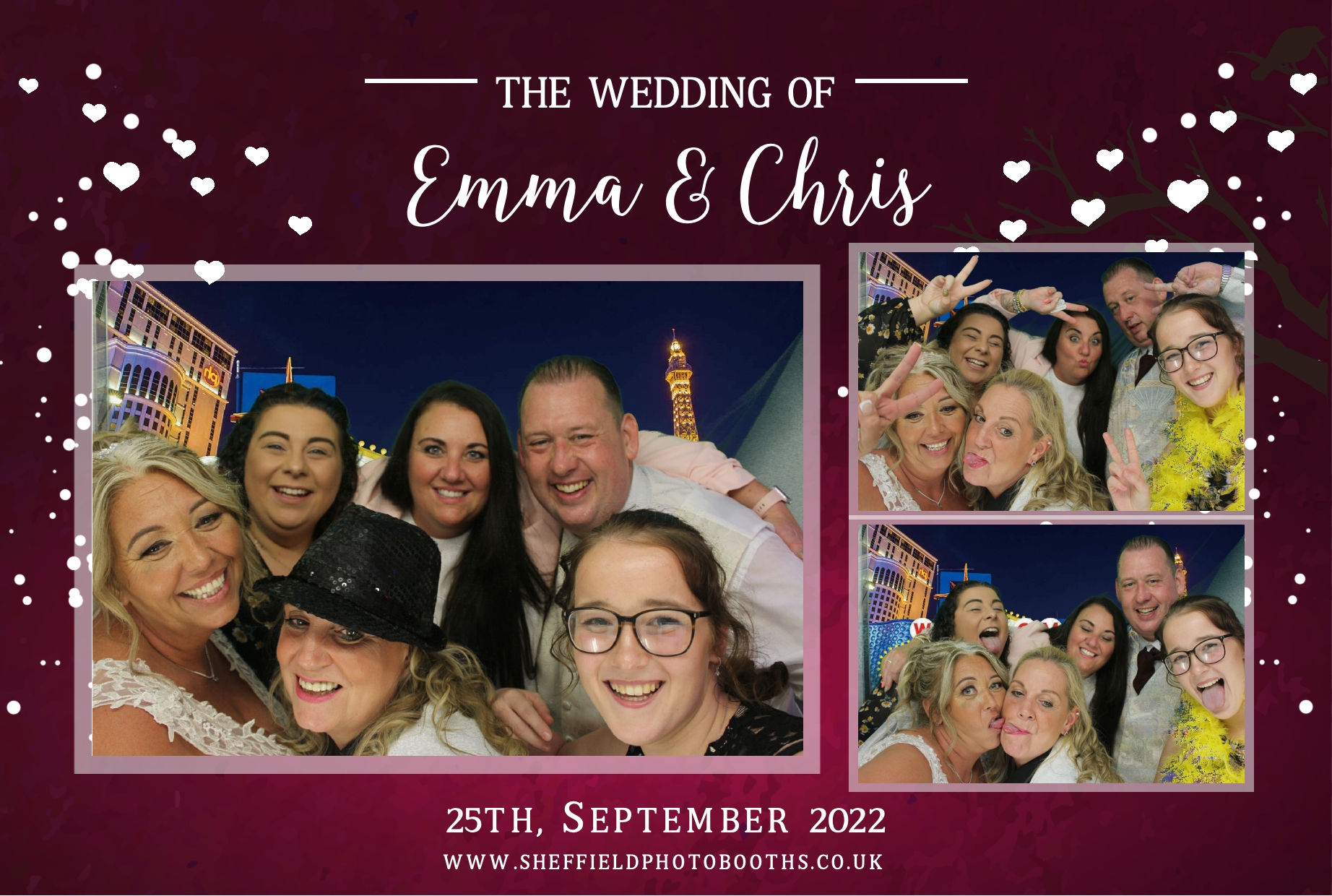Emma & Chris' Wedding | View more photos from the event at gallery.4frontevents.co.uk/u/sheffieldphotobooths/Emma-Chris-Wedding