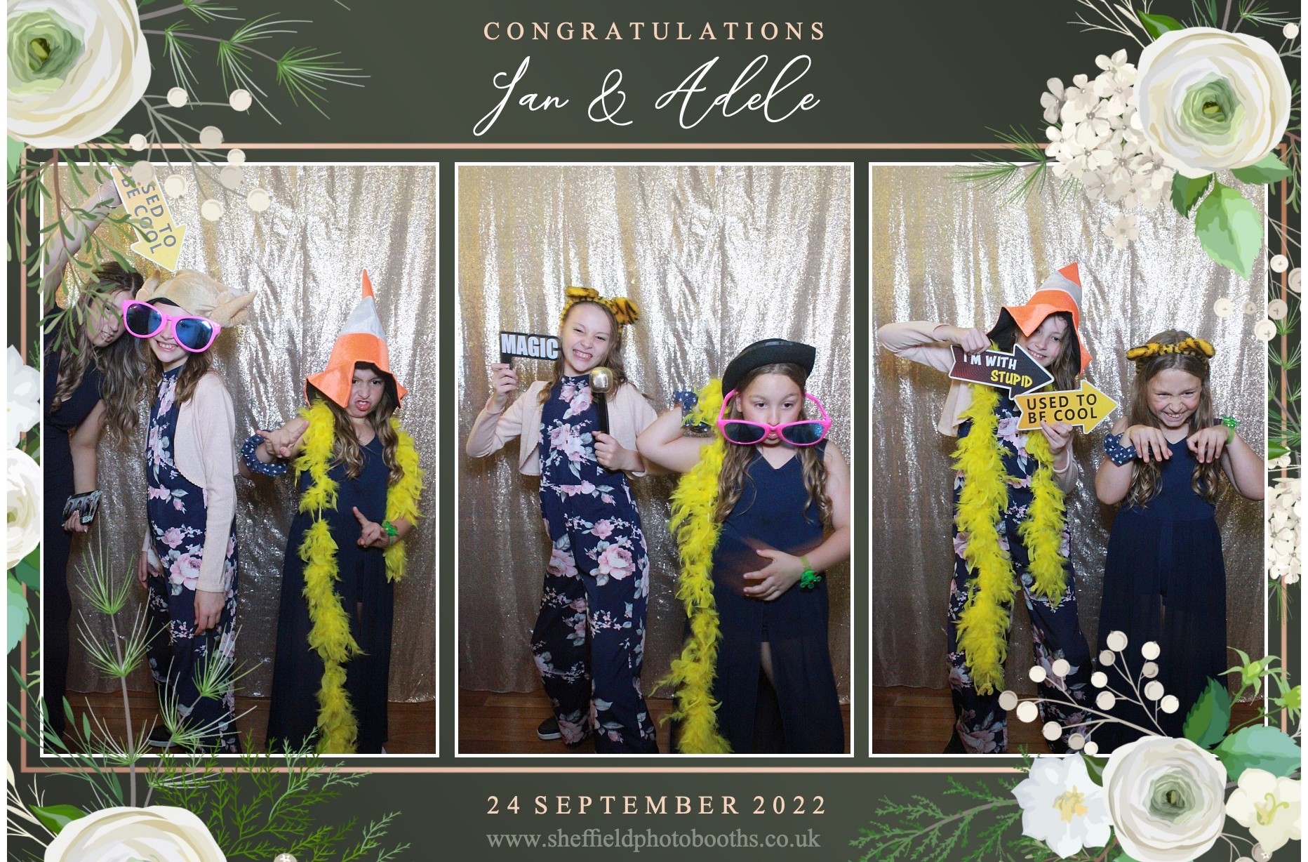 Ian & Adele's Wedding | View more photos from the event at gallery.4frontevents.co.uk/u/sheffieldphotobooths/Ian-Adeles-Wedding