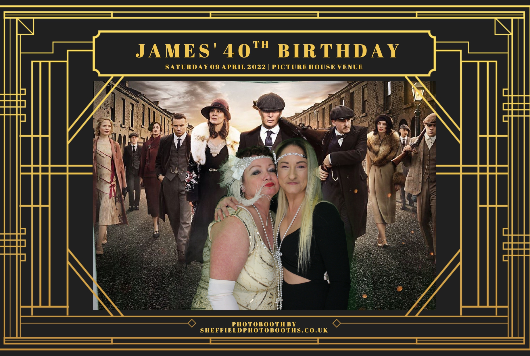 James 40th Birthday | View more photos from the event at gallery.4frontevents.co.uk/u/sheffieldphotobooths/James-40th-Birthday