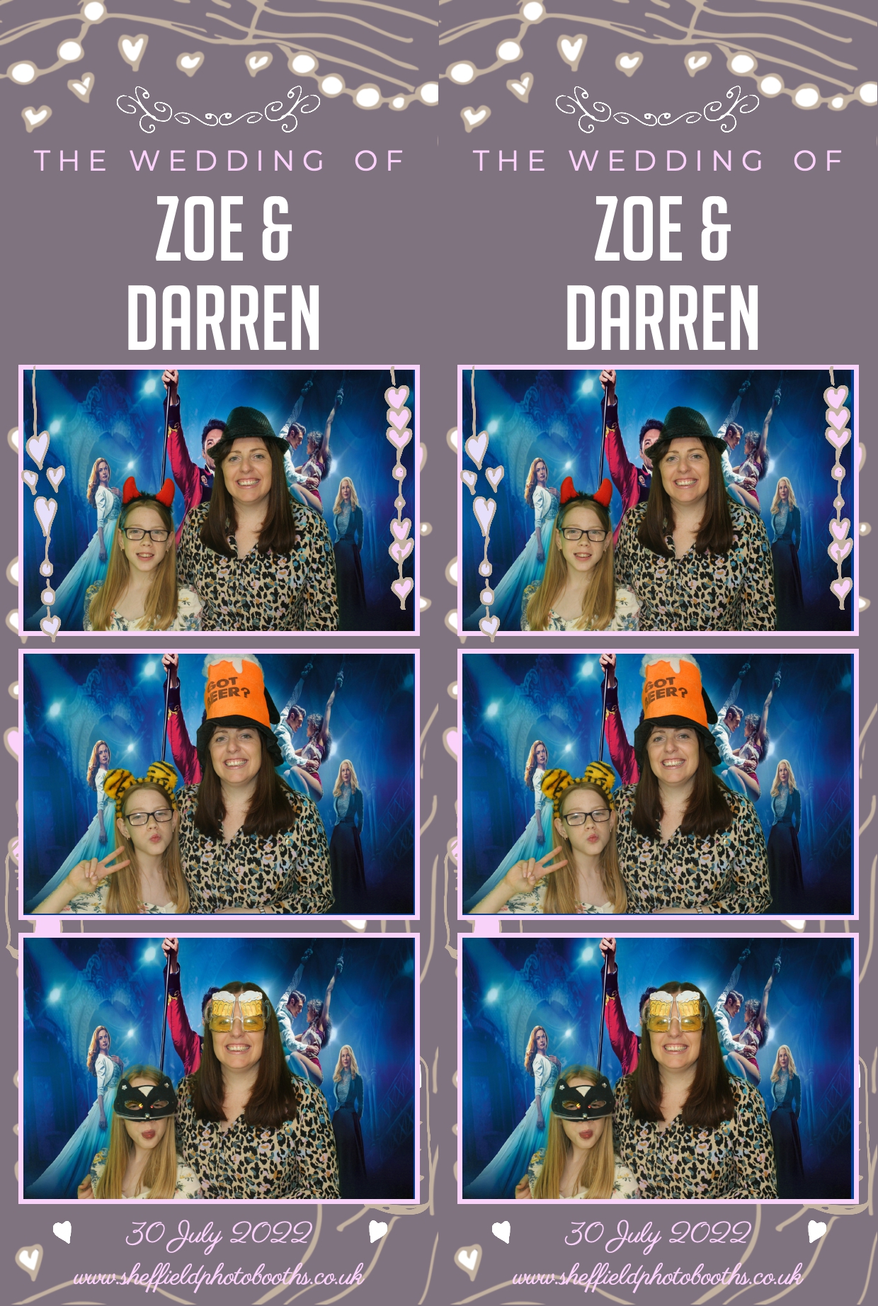Mr & Mrs Darwin | View more photos from the event at gallery.4frontevents.co.uk/u/sheffieldphotobooths/Mr-Mrs-Darwin