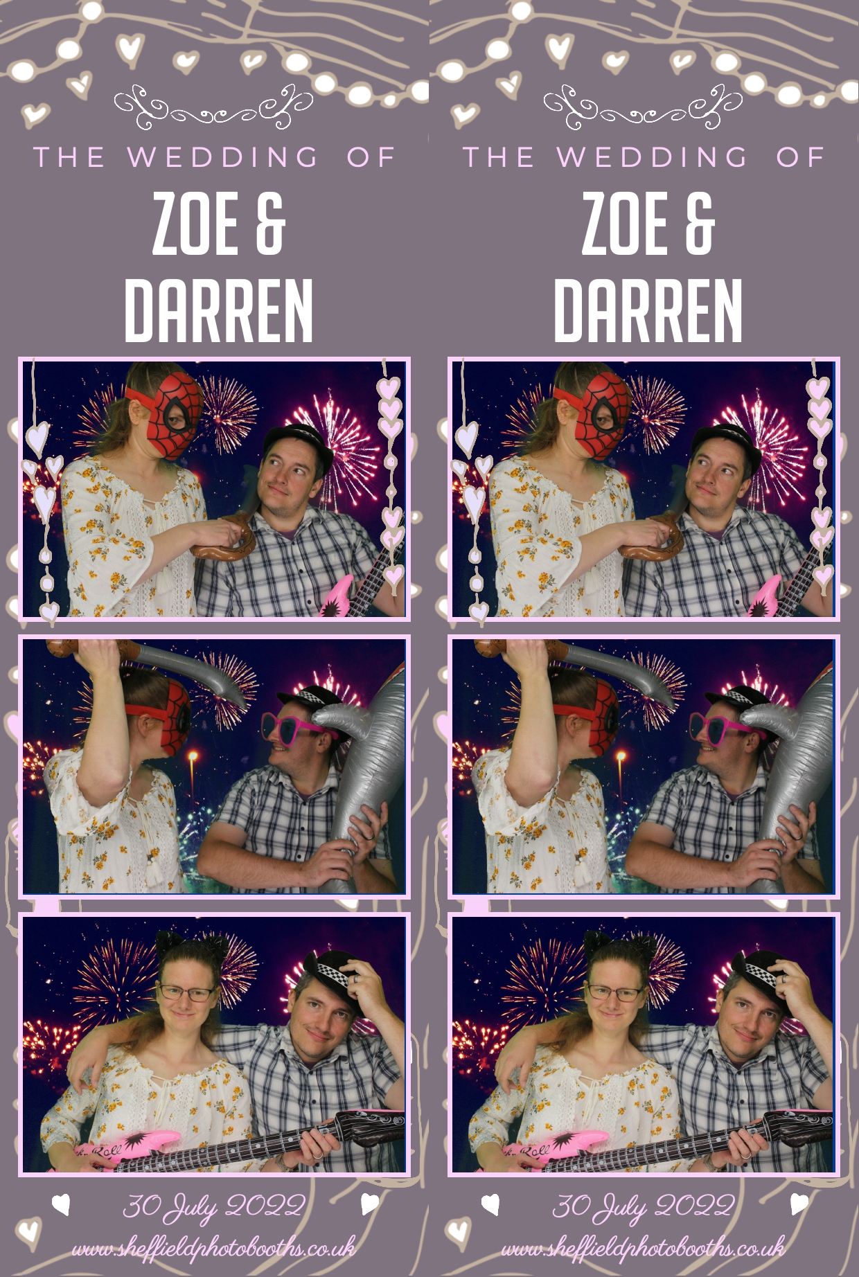 Mr & Mrs Darwin | View more photos from the event at gallery.4frontevents.co.uk/u/sheffieldphotobooths/Mr-Mrs-Darwin