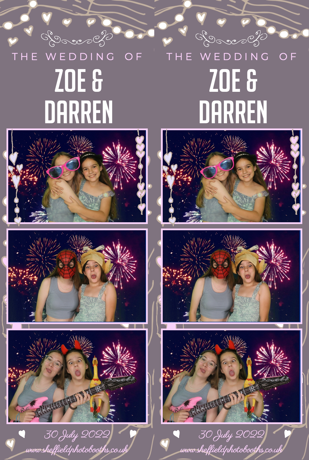 Mr & Mrs Darwin | View more photos from the event at gallery.4frontevents.co.uk/u/sheffieldphotobooths/Mr-Mrs-Darwin