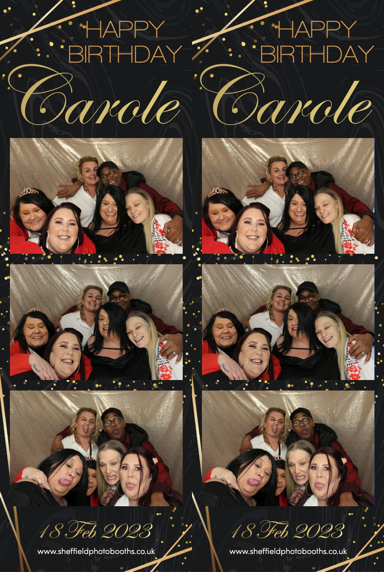 Carole's 60th Birthday | View more photos from the event at gallery.4frontevents.co.uk/u/sheffieldphotobooths/Caroles-60th-Birthday