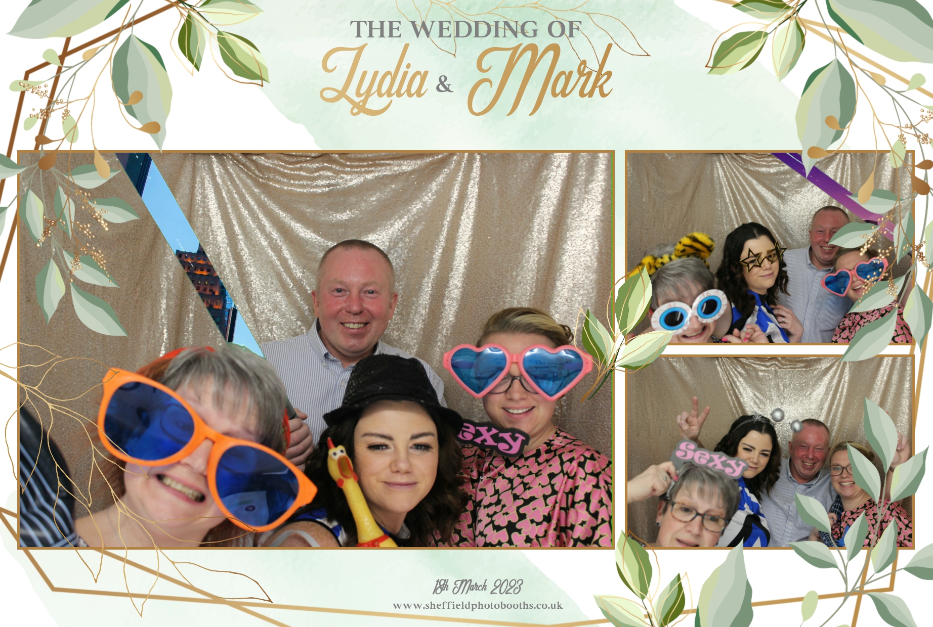 Lydia & Mark's Wedding | View more photos from the event at gallery.4frontevents.co.uk/u/sheffieldphotobooths/Lydia-Marks-Wedding