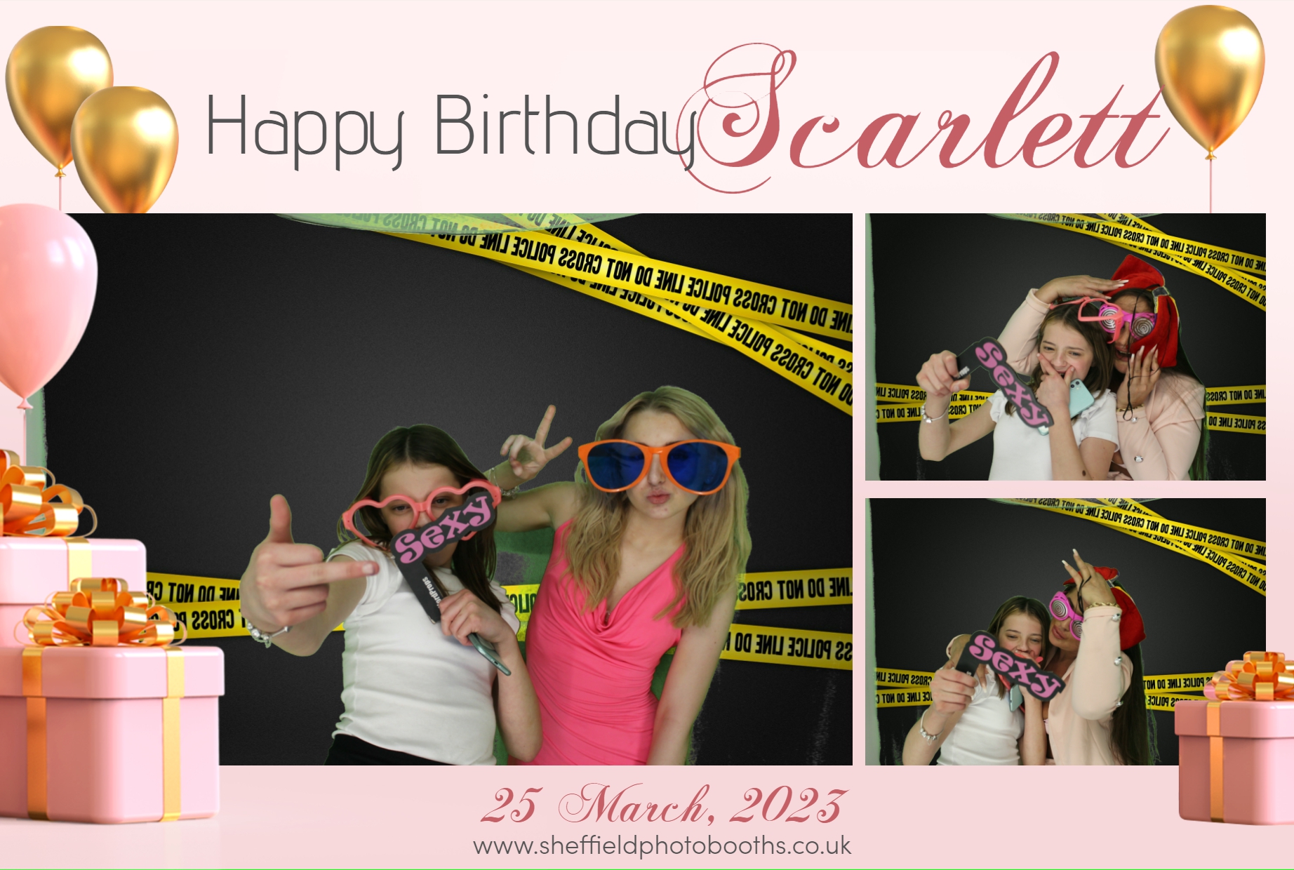 Scarlett's 13th Birthday | View more photos from the event at gallery.4frontevents.co.uk/u/sheffieldphotobooths/Scarletts-13th-Birthday