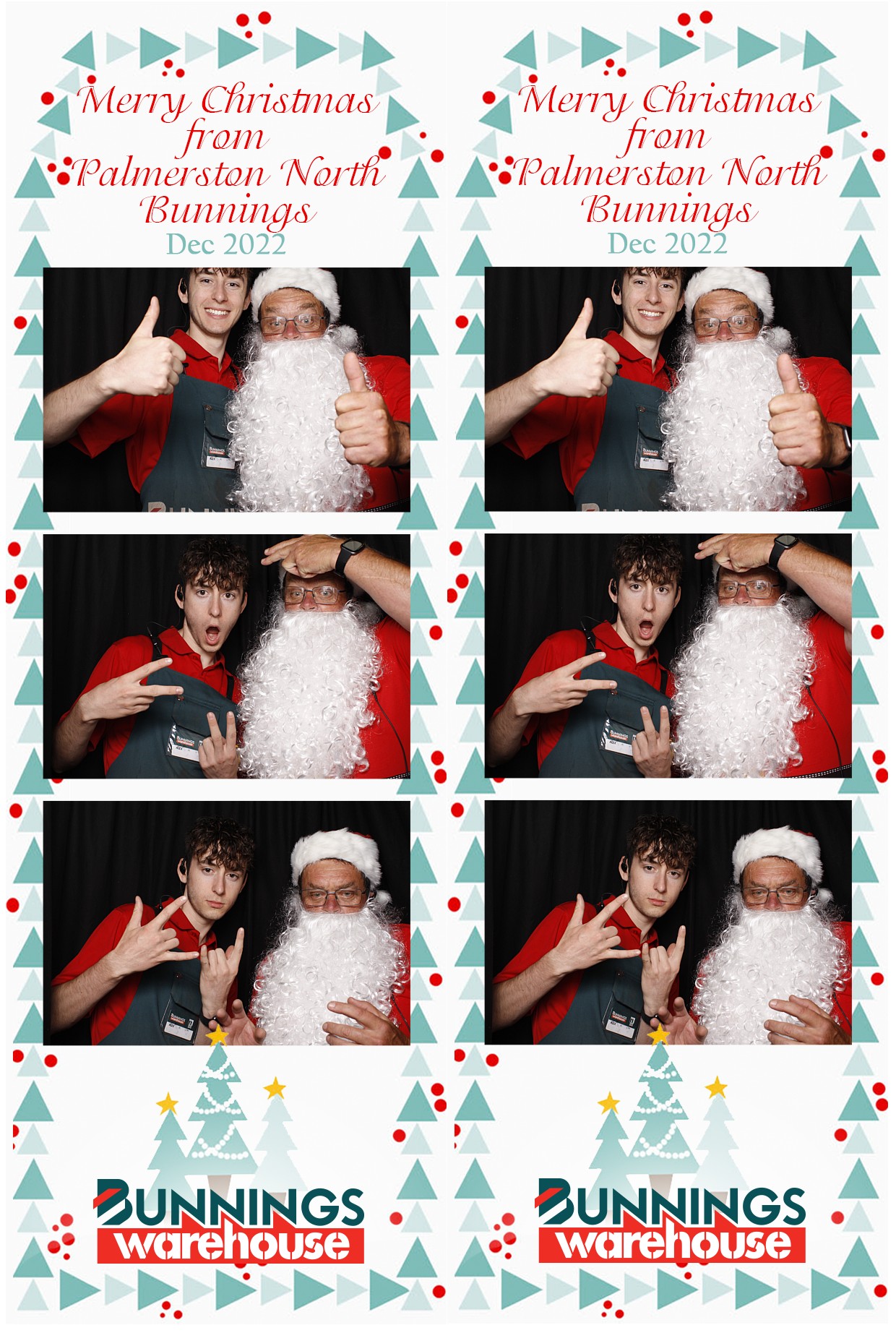 Bunnings - Palmerston North: 17 Dec 2022 | View more photos from the event at wgtngallery.classicphotobooths.co.nz/u/wgtncpbgallery/Bunnings-Palmerston-North-17-Dec-2022