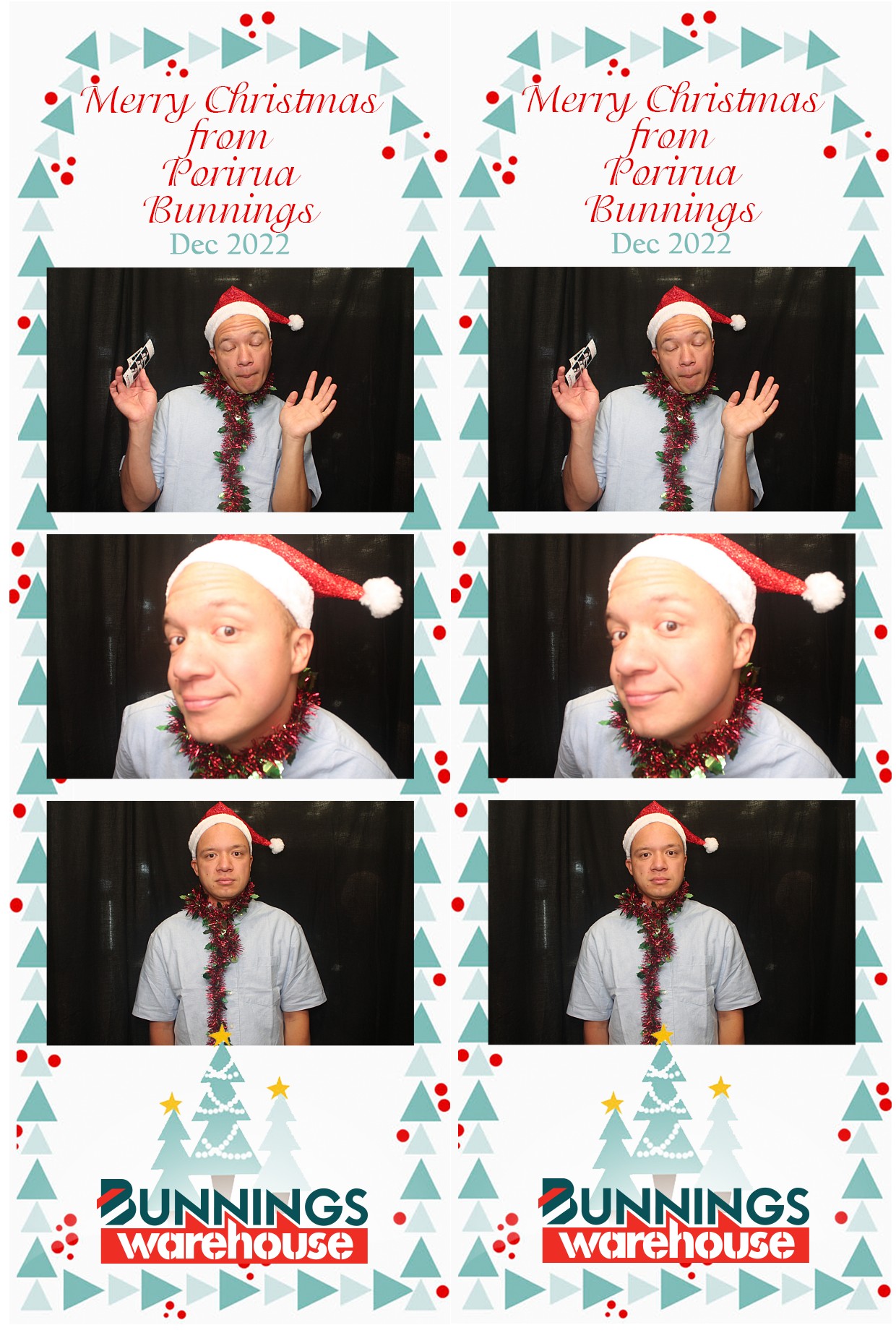 Bunnings - Porirua: 18 Dec 2022 | View more photos from the event at wgtngallery.classicphotobooths.co.nz/u/wgtncpbgallery/Bunnings-Porirua-18-Dec-2022