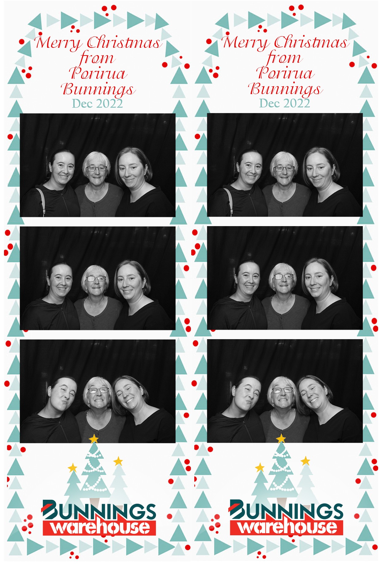 Bunnings - Porirua: 18 Dec 2022 | View more photos from the event at wgtngallery.classicphotobooths.co.nz/u/wgtncpbgallery/Bunnings-Porirua-18-Dec-2022
