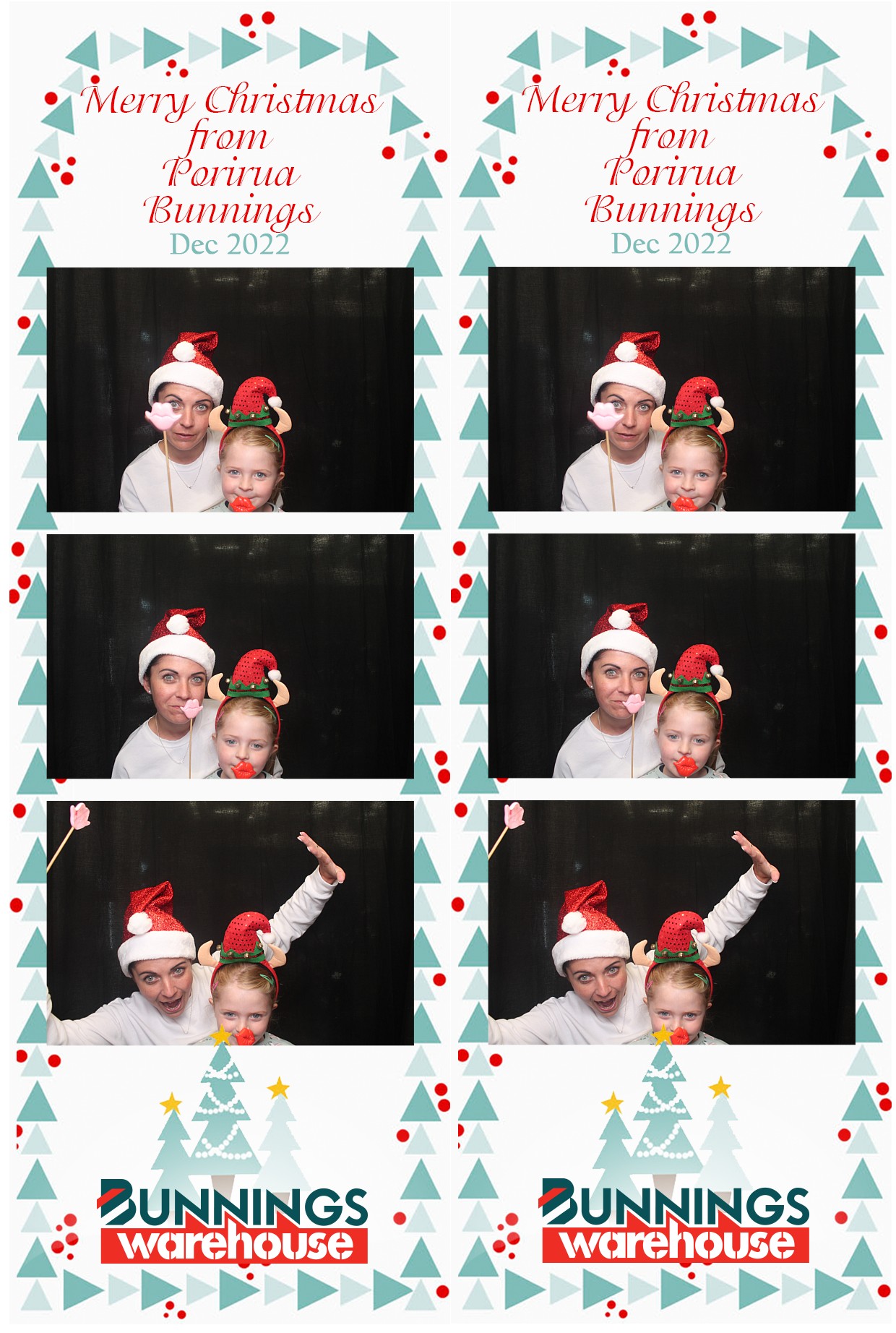 Bunnings - Porirua: 18 Dec 2022 | View more photos from the event at wgtngallery.classicphotobooths.co.nz/u/wgtncpbgallery/Bunnings-Porirua-18-Dec-2022