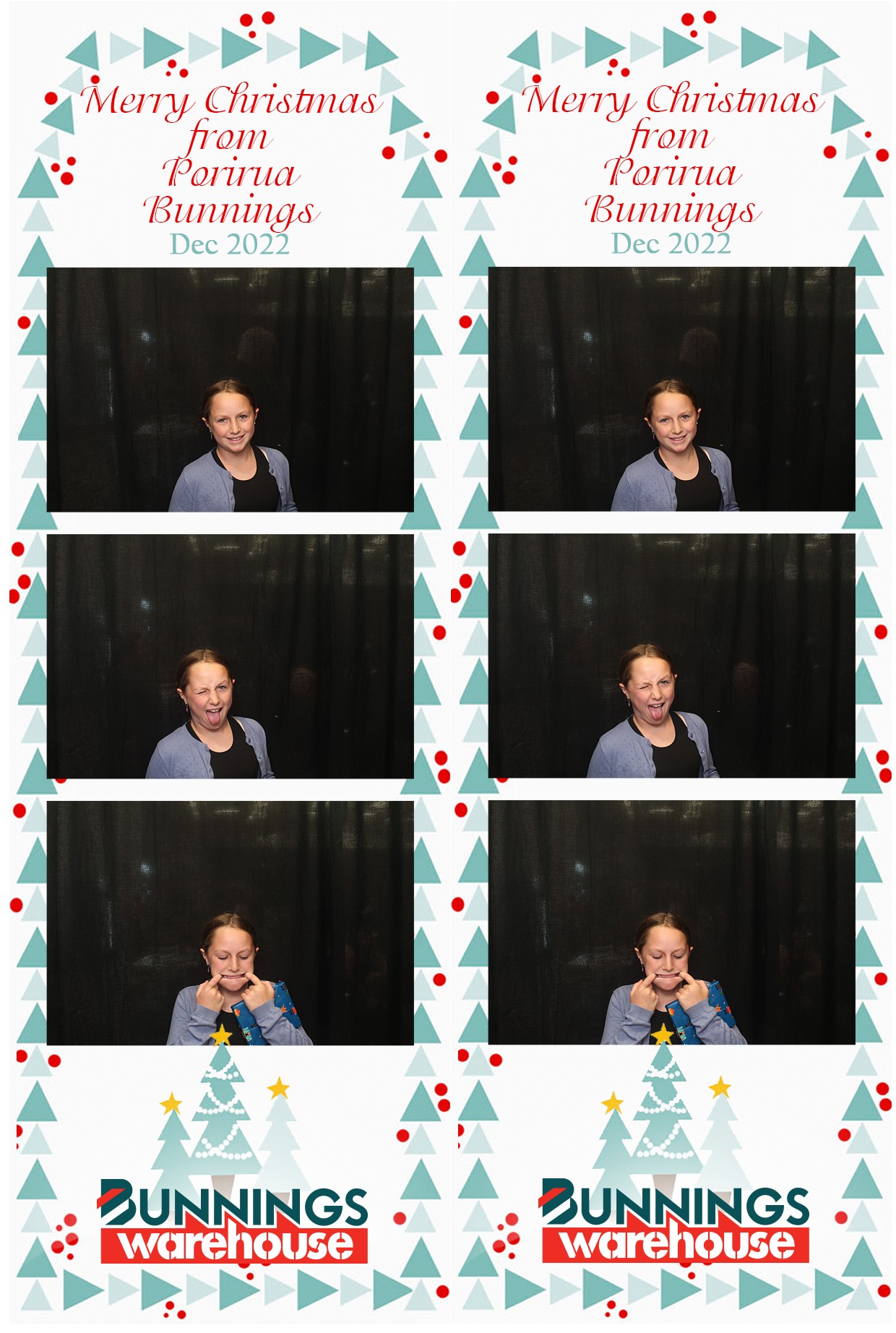 Bunnings - Porirua: 18 Dec 2022 | View more photos from the event at wgtngallery.classicphotobooths.co.nz/u/wgtncpbgallery/Bunnings-Porirua-18-Dec-2022