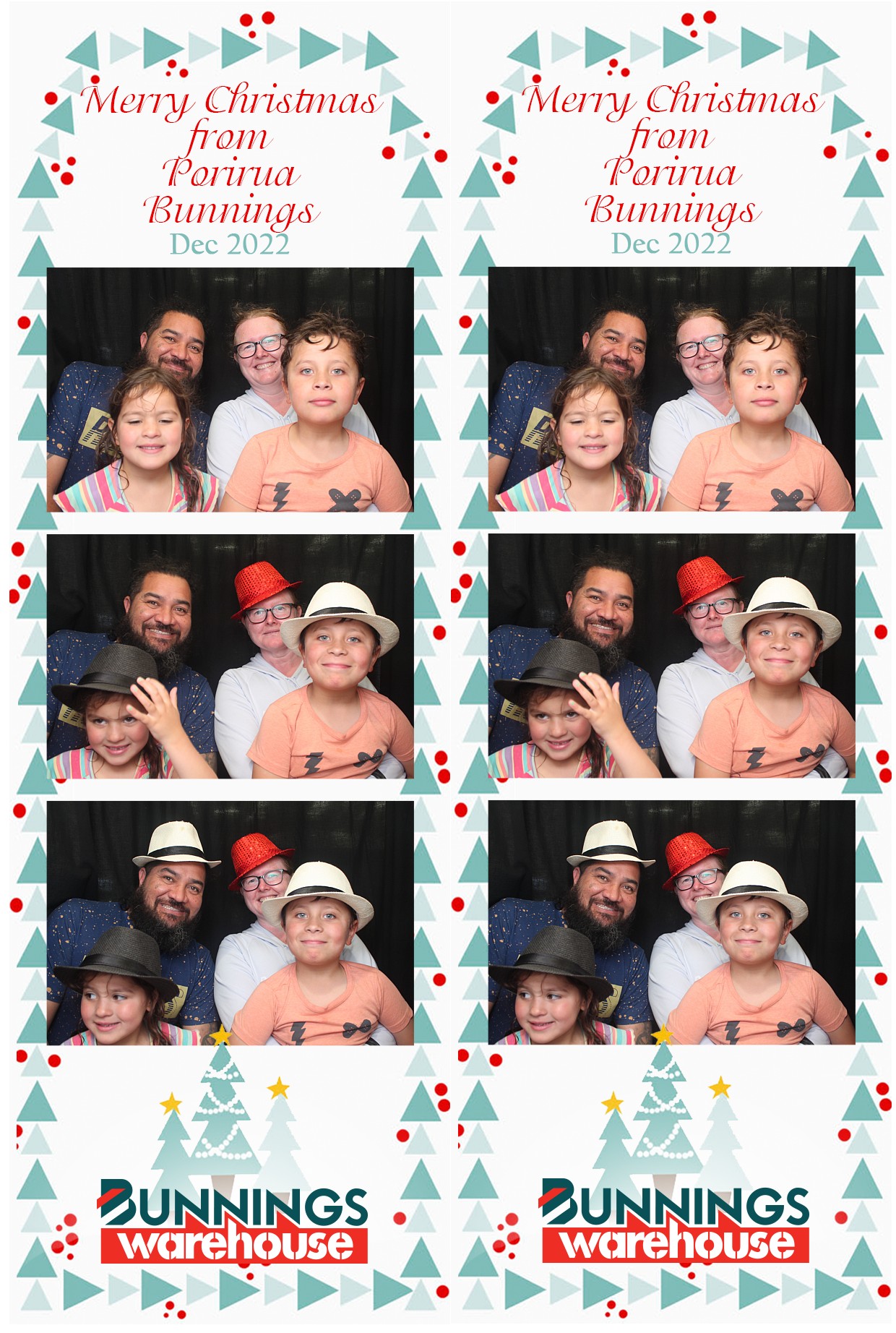 Bunnings - Porirua: 18 Dec 2022 | View more photos from the event at wgtngallery.classicphotobooths.co.nz/u/wgtncpbgallery/Bunnings-Porirua-18-Dec-2022