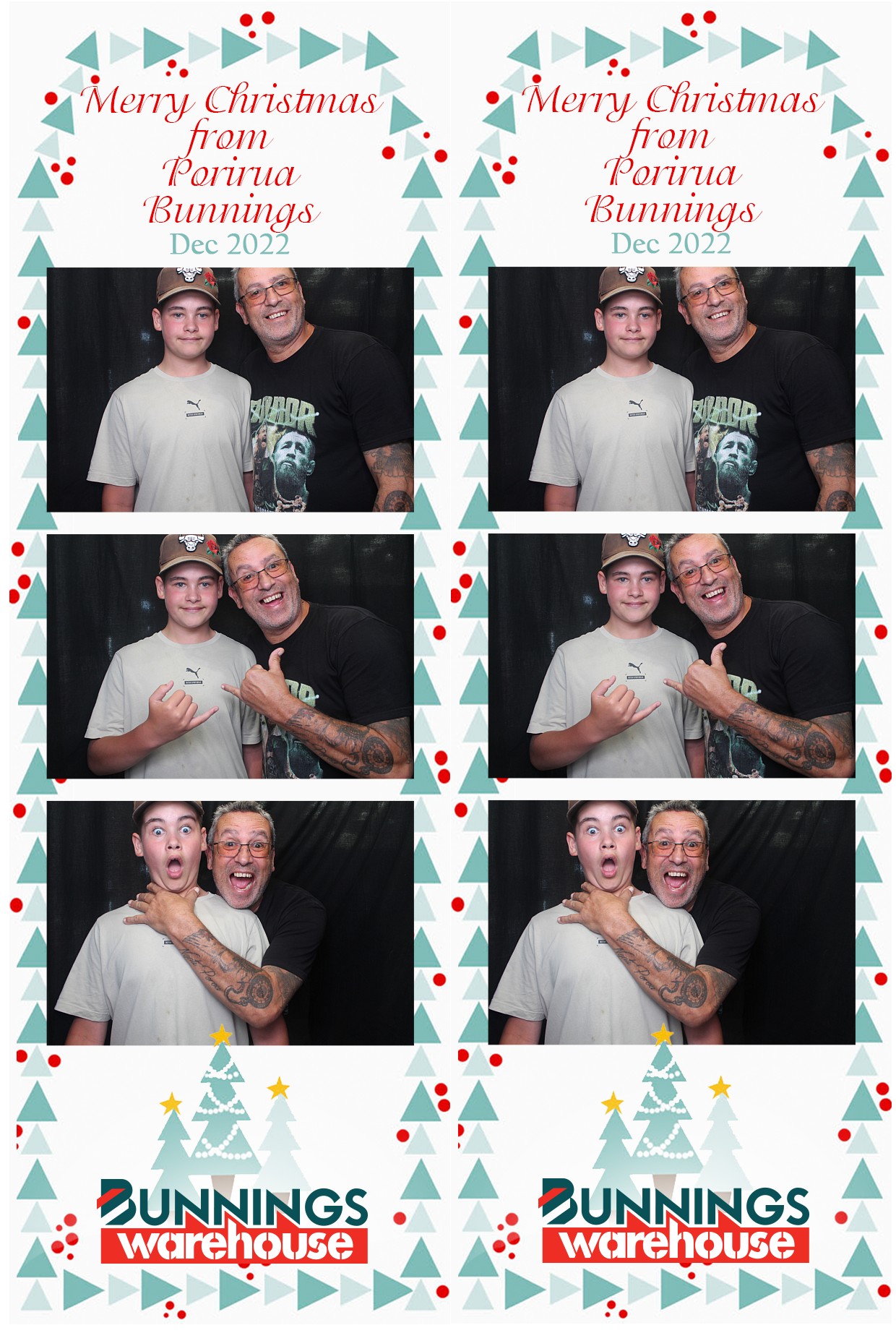 Bunnings - Porirua: 18 Dec 2022 | View more photos from the event at wgtngallery.classicphotobooths.co.nz/u/wgtncpbgallery/Bunnings-Porirua-18-Dec-2022