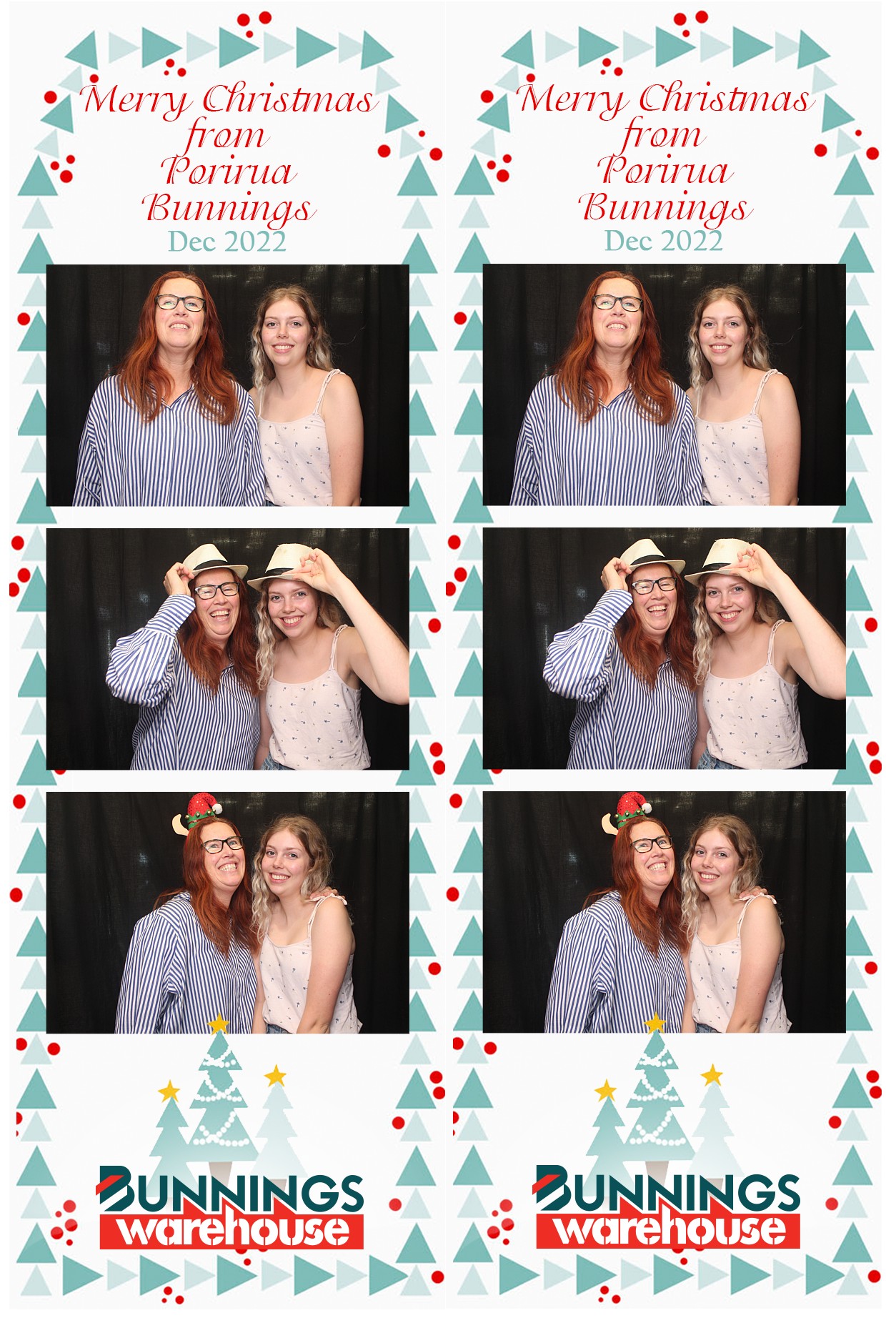 Bunnings - Porirua: 18 Dec 2022 | View more photos from the event at wgtngallery.classicphotobooths.co.nz/u/wgtncpbgallery/Bunnings-Porirua-18-Dec-2022