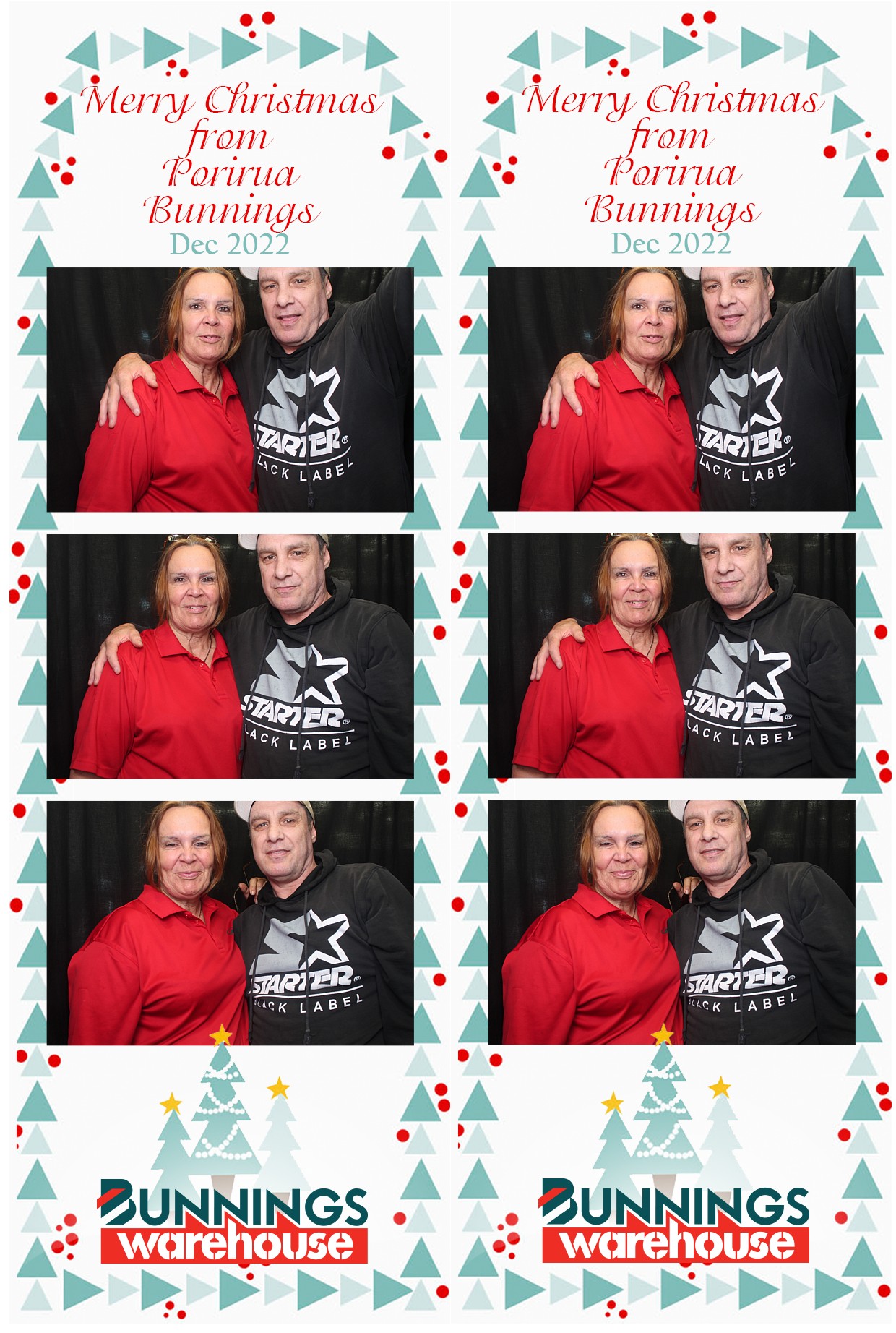 Bunnings - Porirua: 18 Dec 2022 | View more photos from the event at wgtngallery.classicphotobooths.co.nz/u/wgtncpbgallery/Bunnings-Porirua-18-Dec-2022