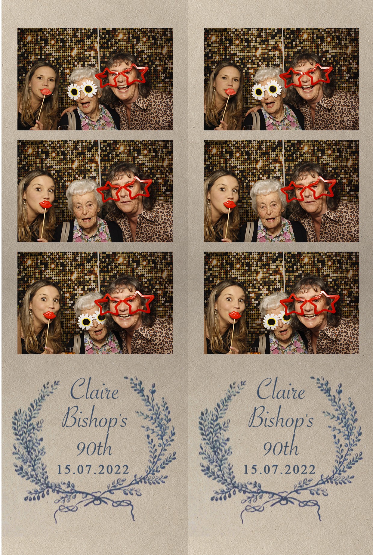 Claire Bishops' 90th Birthday Party! | View more photos from the event at wgtngallery.classicphotobooths.co.nz/u/wgtncpbgallery/Claire-Bishops-90th-Birthday-Party