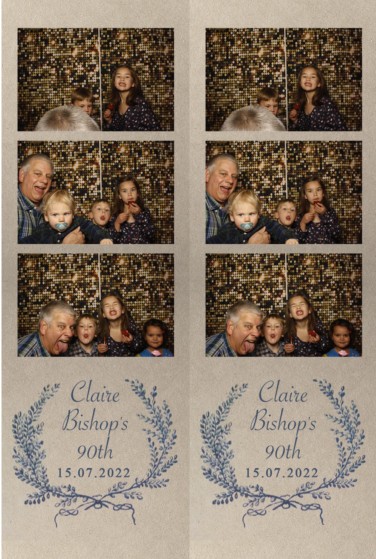 Claire Bishops' 90th Birthday Party! | View more photos from the event at wgtngallery.classicphotobooths.co.nz/u/wgtncpbgallery/Claire-Bishops-90th-Birthday-Party