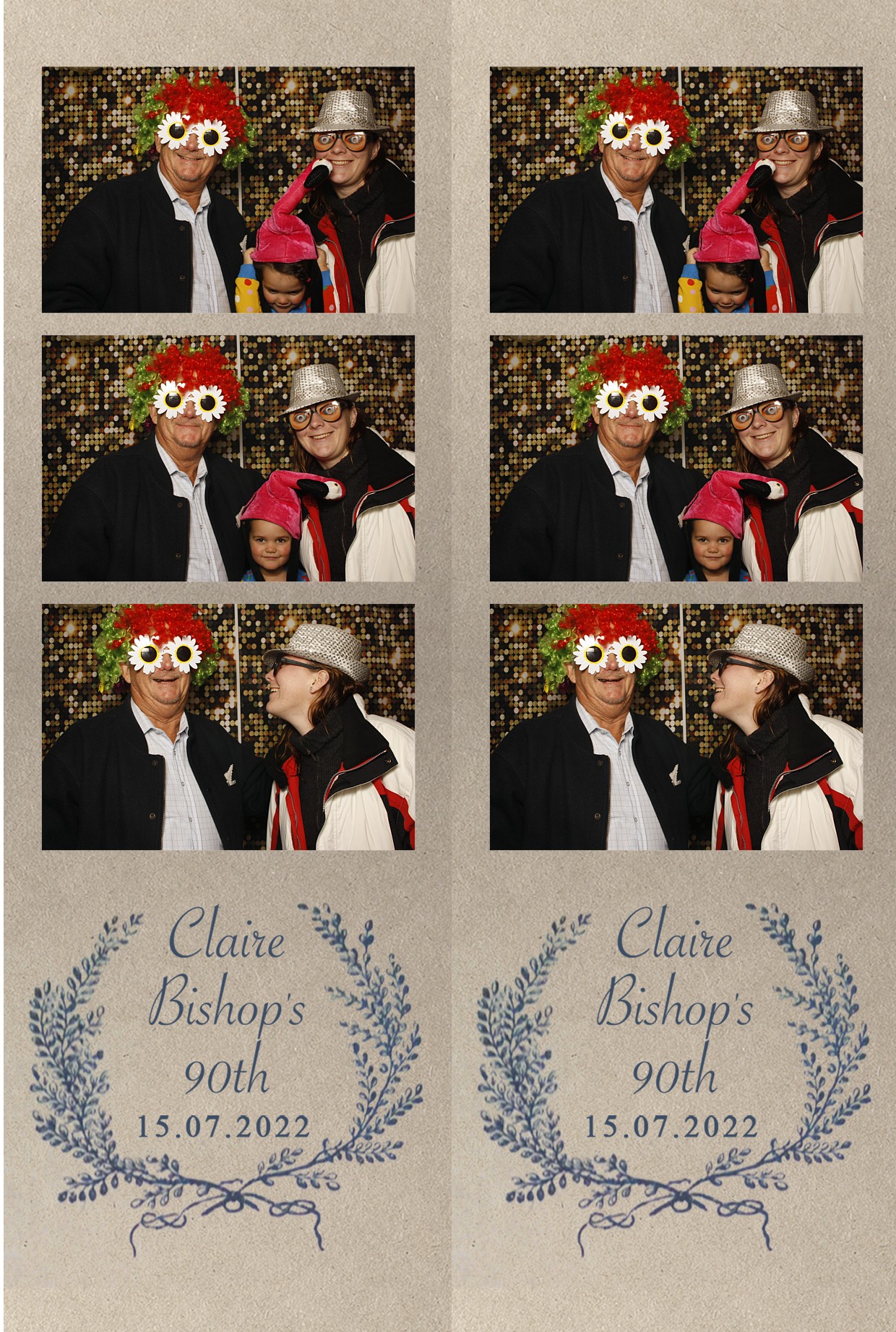 Claire Bishops' 90th Birthday Party! | View more photos from the event at wgtngallery.classicphotobooths.co.nz/u/wgtncpbgallery/Claire-Bishops-90th-Birthday-Party