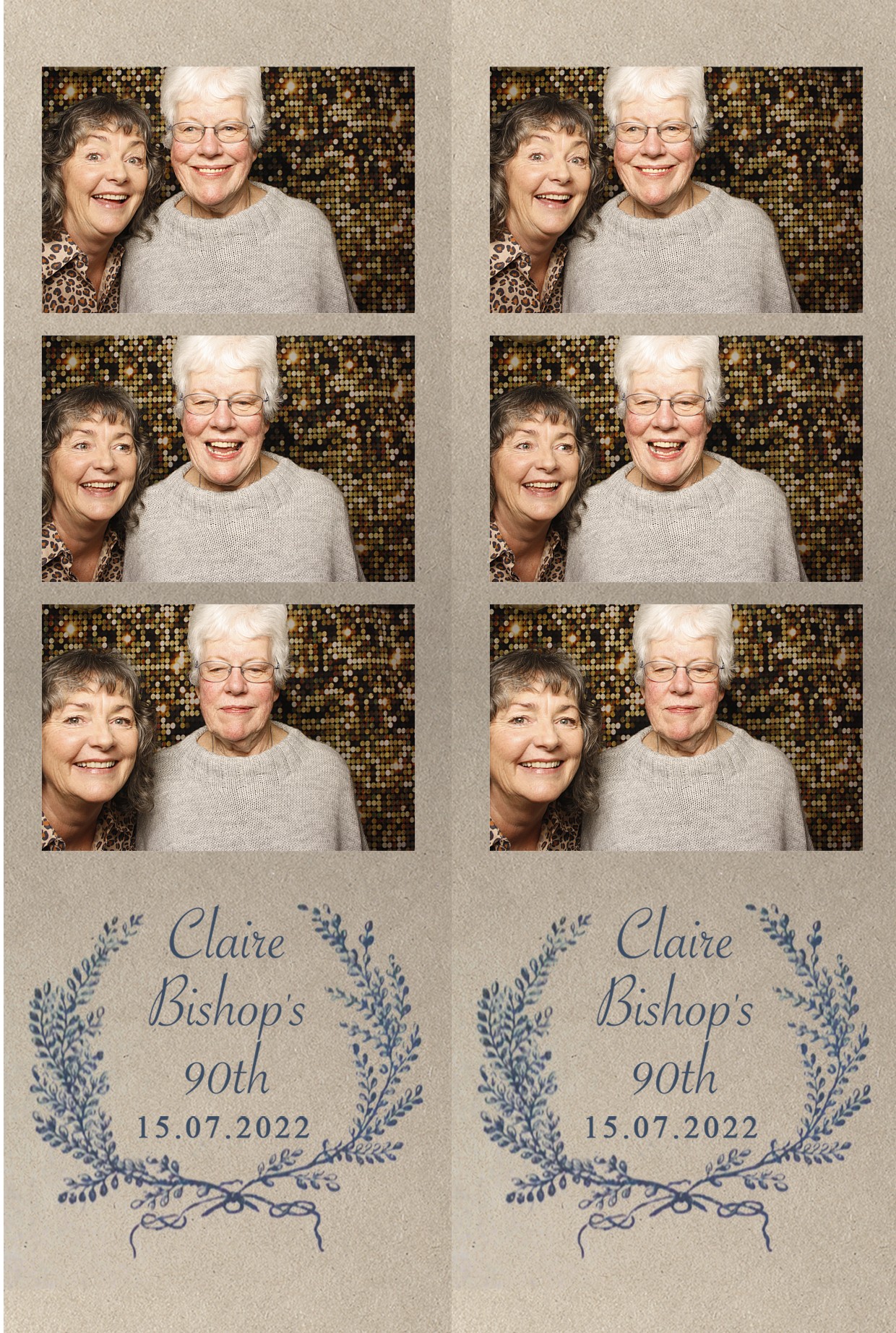 Claire Bishops' 90th Birthday Party! | View more photos from the event at wgtngallery.classicphotobooths.co.nz/u/wgtncpbgallery/Claire-Bishops-90th-Birthday-Party