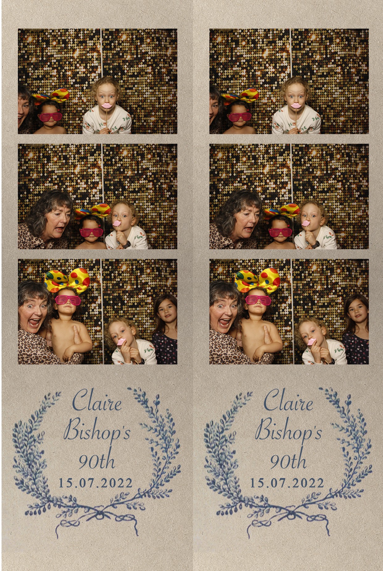 Claire Bishops' 90th Birthday Party! | View more photos from the event at wgtngallery.classicphotobooths.co.nz/u/wgtncpbgallery/Claire-Bishops-90th-Birthday-Party