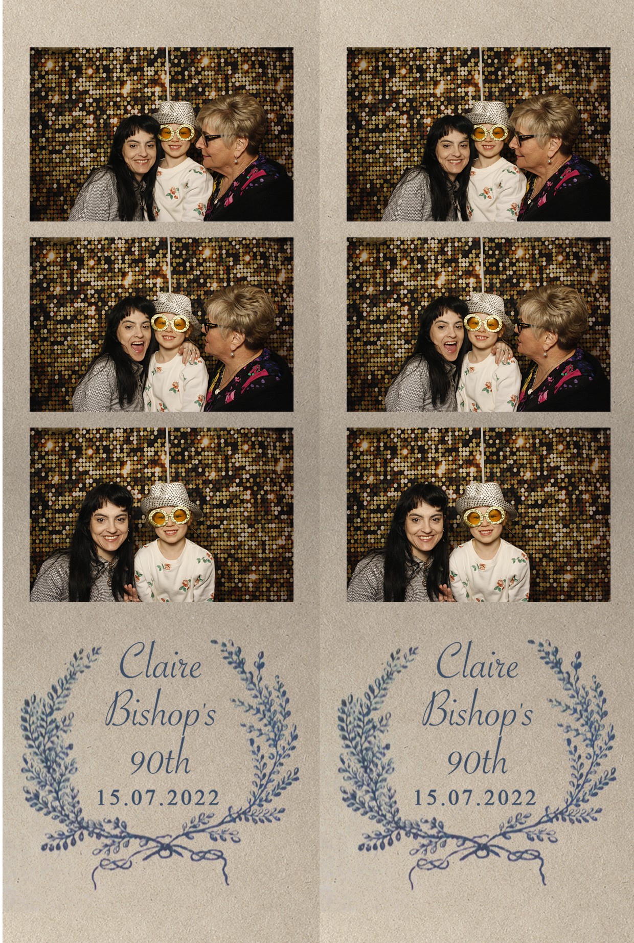 Claire Bishops' 90th Birthday Party! | View more photos from the event at wgtngallery.classicphotobooths.co.nz/u/wgtncpbgallery/Claire-Bishops-90th-Birthday-Party