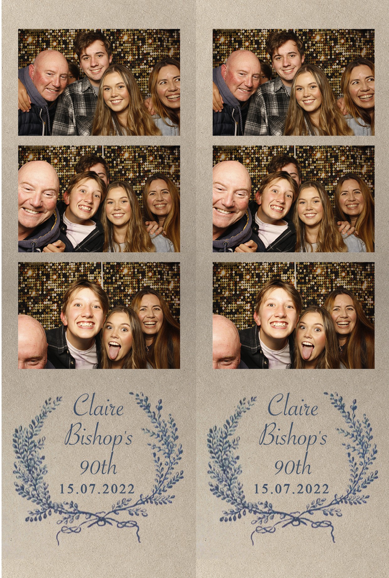 Claire Bishops' 90th Birthday Party! | View more photos from the event at wgtngallery.classicphotobooths.co.nz/u/wgtncpbgallery/Claire-Bishops-90th-Birthday-Party