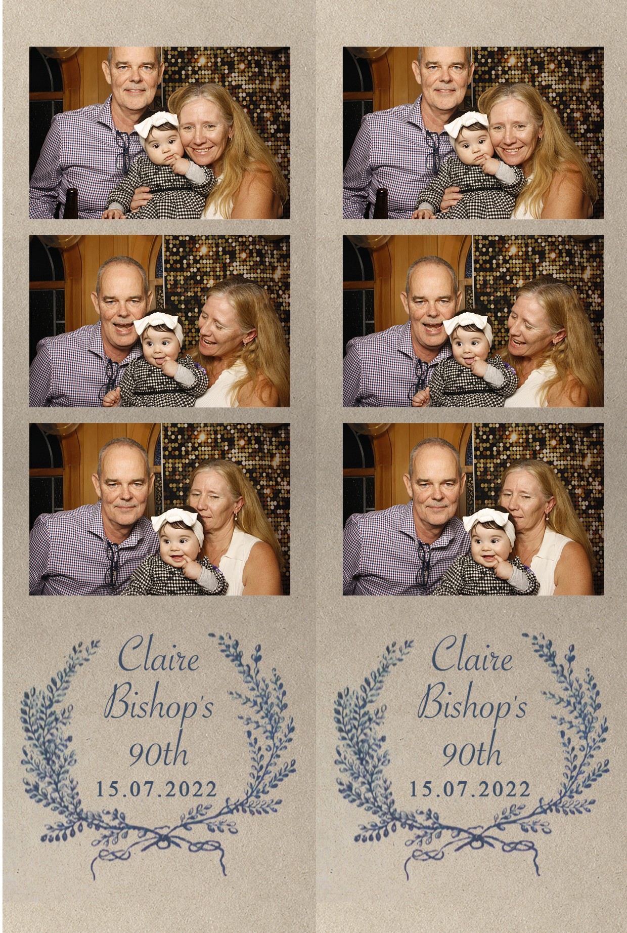 Claire Bishops' 90th Birthday Party! | View more photos from the event at wgtngallery.classicphotobooths.co.nz/u/wgtncpbgallery/Claire-Bishops-90th-Birthday-Party
