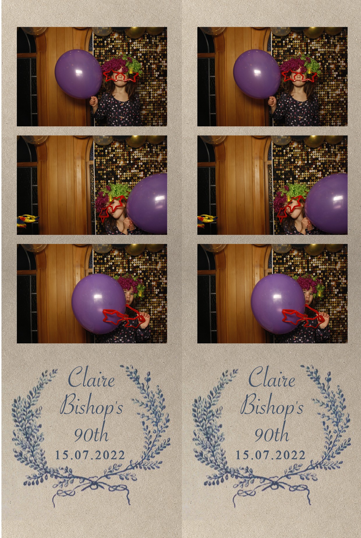 Claire Bishops' 90th Birthday Party! | View more photos from the event at wgtngallery.classicphotobooths.co.nz/u/wgtncpbgallery/Claire-Bishops-90th-Birthday-Party
