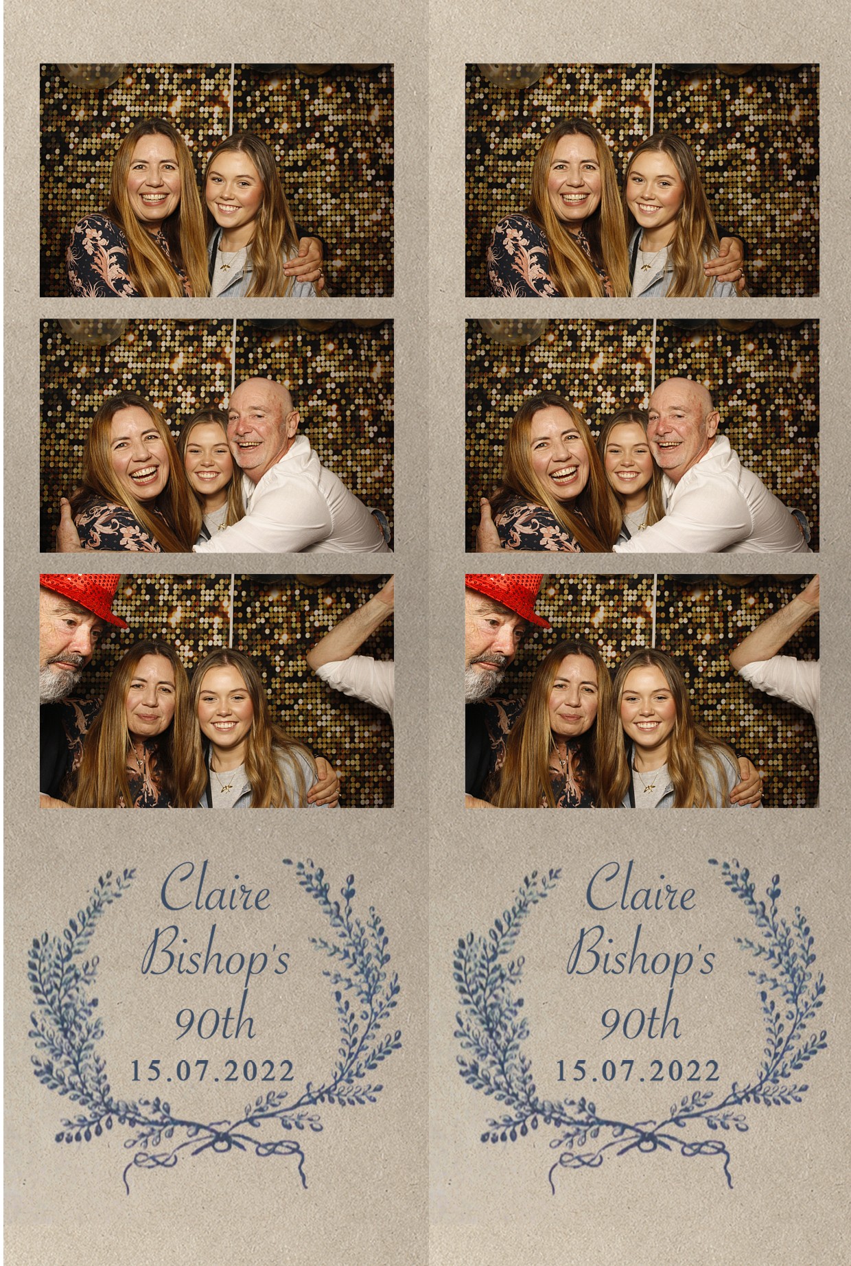 Claire Bishops' 90th Birthday Party! | View more photos from the event at wgtngallery.classicphotobooths.co.nz/u/wgtncpbgallery/Claire-Bishops-90th-Birthday-Party