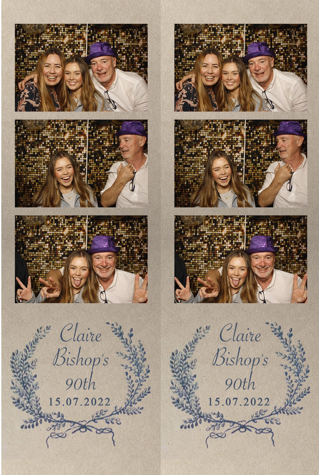 Claire Bishops' 90th Birthday Party! | View more photos from the event at wgtngallery.classicphotobooths.co.nz/u/wgtncpbgallery/Claire-Bishops-90th-Birthday-Party