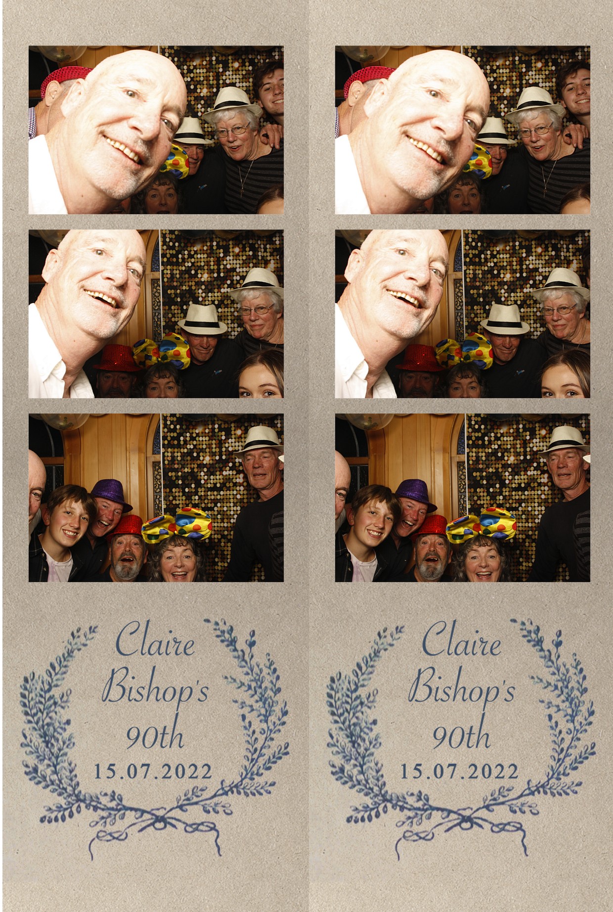 Claire Bishops' 90th Birthday Party! | View more photos from the event at wgtngallery.classicphotobooths.co.nz/u/wgtncpbgallery/Claire-Bishops-90th-Birthday-Party