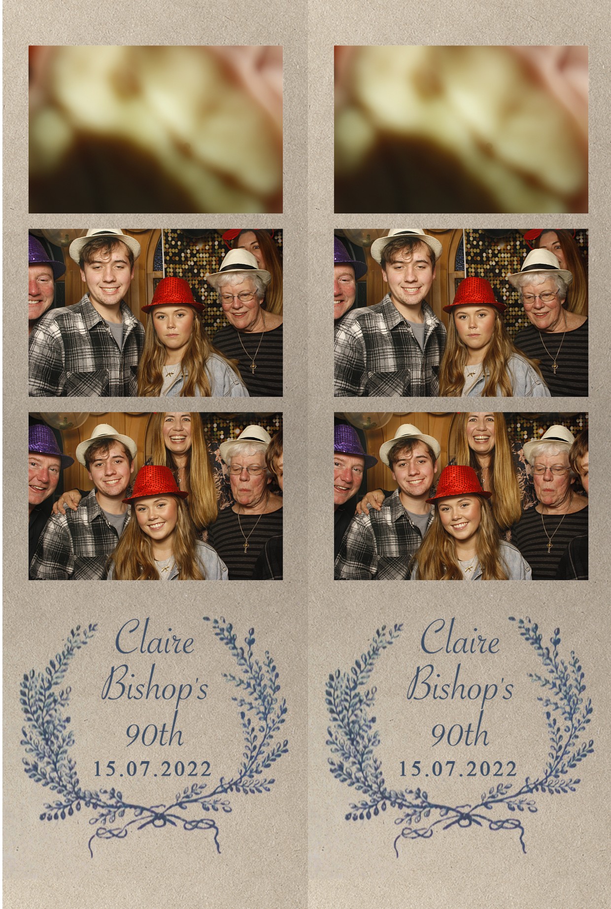 Claire Bishops' 90th Birthday Party! | View more photos from the event at wgtngallery.classicphotobooths.co.nz/u/wgtncpbgallery/Claire-Bishops-90th-Birthday-Party
