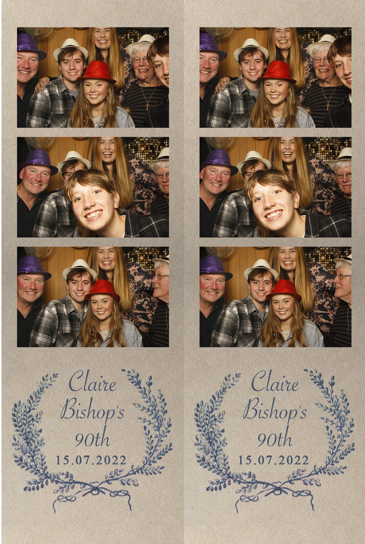 Claire Bishops' 90th Birthday Party! | View more photos from the event at wgtngallery.classicphotobooths.co.nz/u/wgtncpbgallery/Claire-Bishops-90th-Birthday-Party