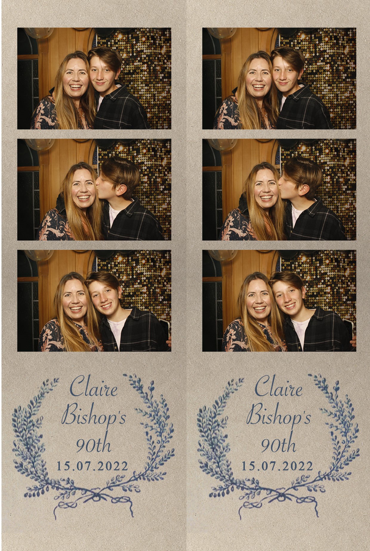 Claire Bishops' 90th Birthday Party! | View more photos from the event at wgtngallery.classicphotobooths.co.nz/u/wgtncpbgallery/Claire-Bishops-90th-Birthday-Party