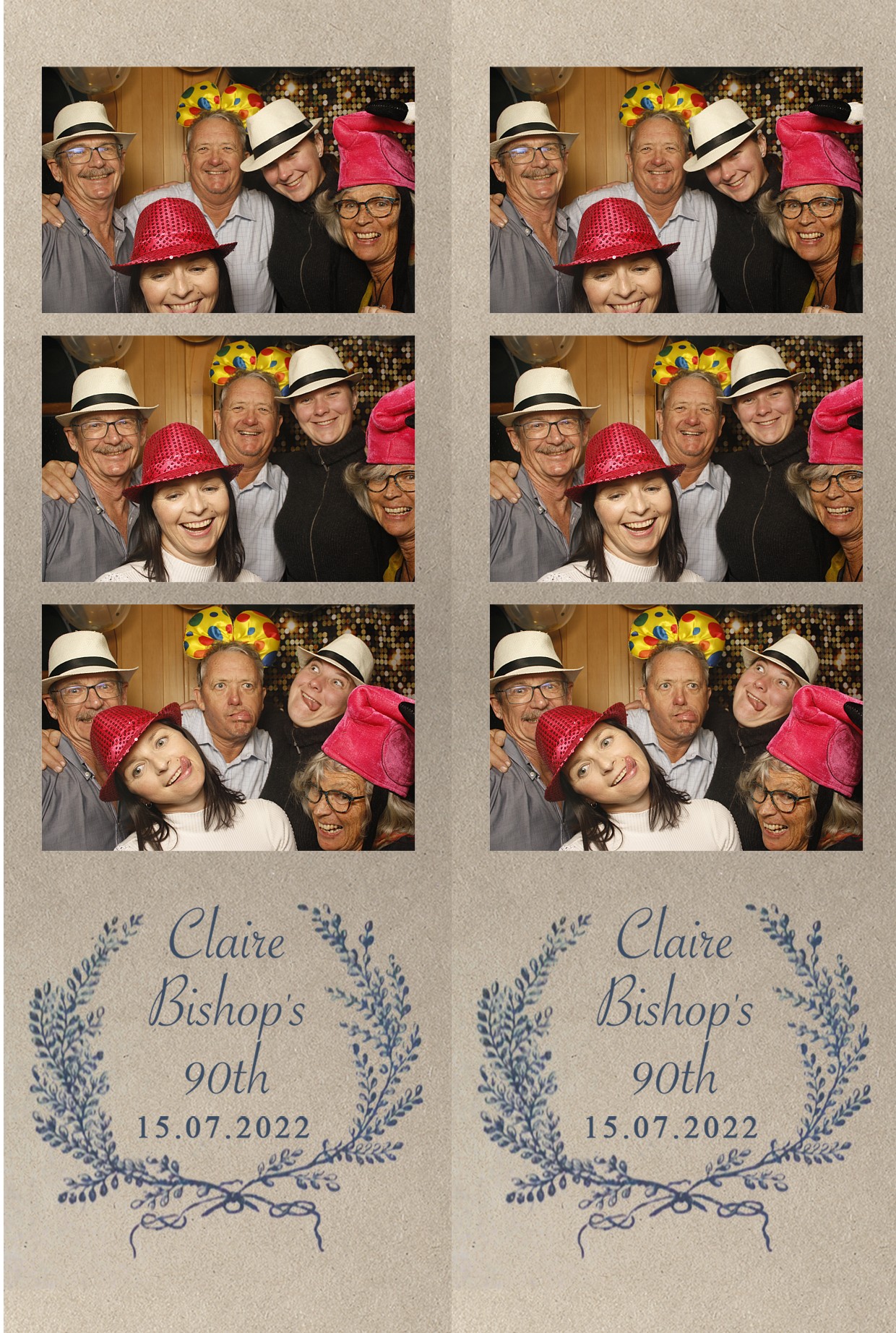 Claire Bishops' 90th Birthday Party! | View more photos from the event at wgtngallery.classicphotobooths.co.nz/u/wgtncpbgallery/Claire-Bishops-90th-Birthday-Party