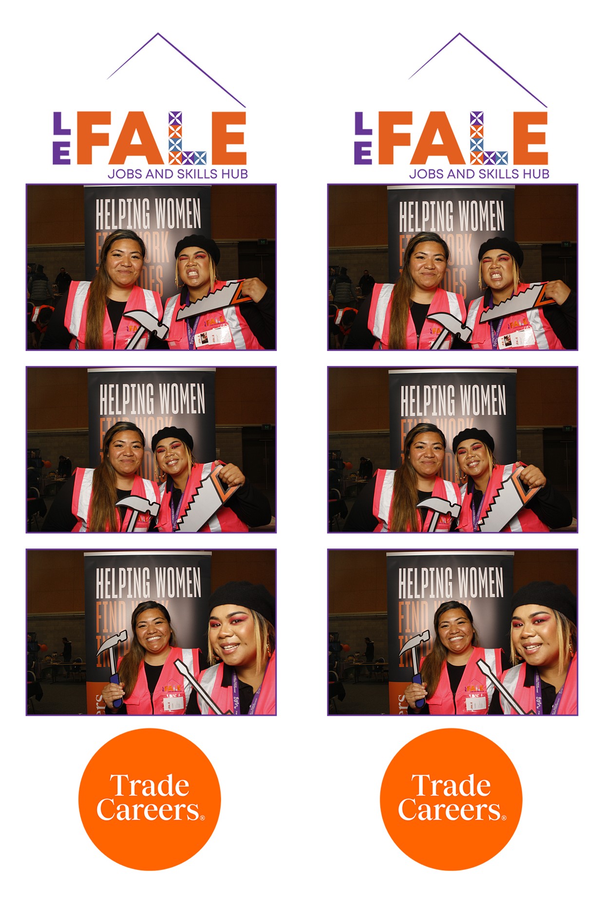 LA FALE - Jobs & Skills Expo 2022 | View more photos from the event at wgtngallery.classicphotobooths.co.nz/u/wgtncpbgallery/LA-FALE-Jobs-Skills-Expo-2022