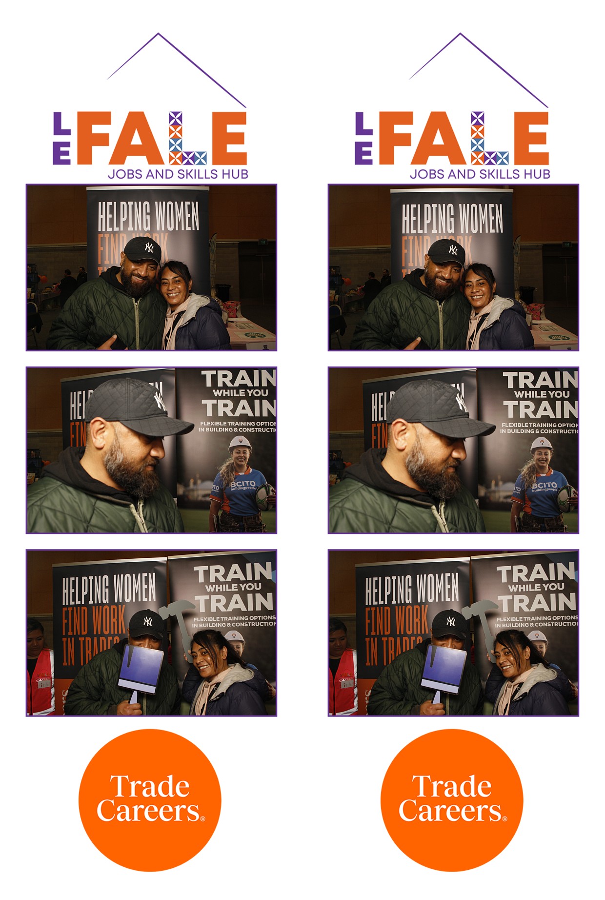 LA FALE - Jobs & Skills Expo 2022 | View more photos from the event at wgtngallery.classicphotobooths.co.nz/u/wgtncpbgallery/LA-FALE-Jobs-Skills-Expo-2022