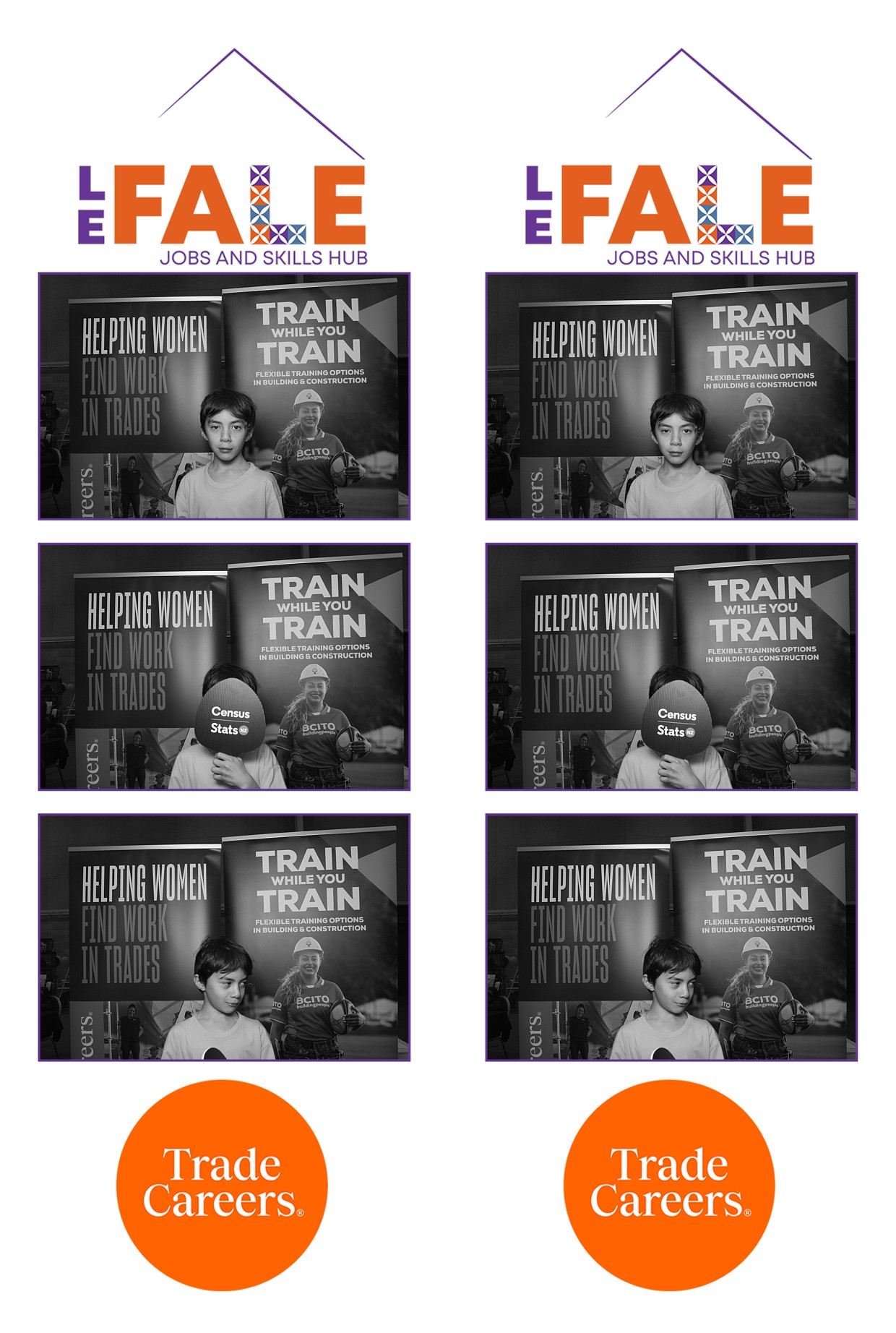 LA FALE - Jobs & Skills Expo 2022 | View more photos from the event at wgtngallery.classicphotobooths.co.nz/u/wgtncpbgallery/LA-FALE-Jobs-Skills-Expo-2022