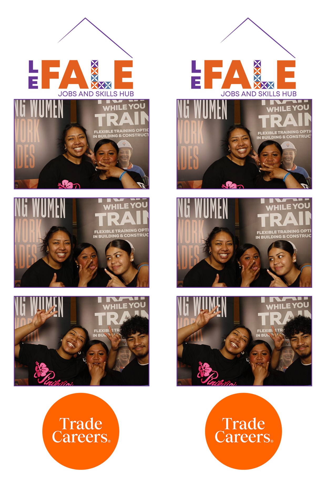 LA FALE - Jobs & Skills Expo 2022 | View more photos from the event at wgtngallery.classicphotobooths.co.nz/u/wgtncpbgallery/LA-FALE-Jobs-Skills-Expo-2022