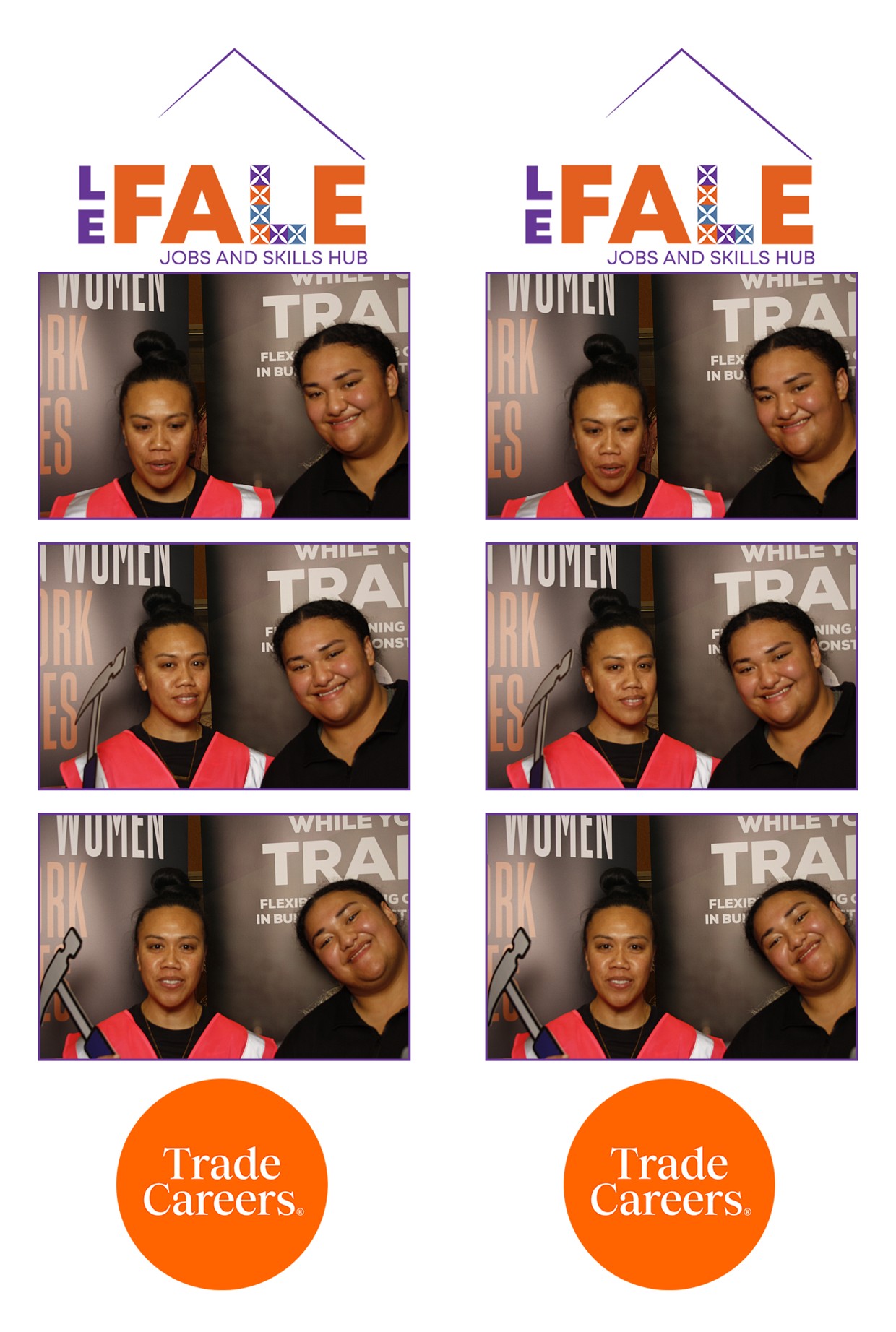 LA FALE - Jobs & Skills Expo 2022 | View more photos from the event at wgtngallery.classicphotobooths.co.nz/u/wgtncpbgallery/LA-FALE-Jobs-Skills-Expo-2022