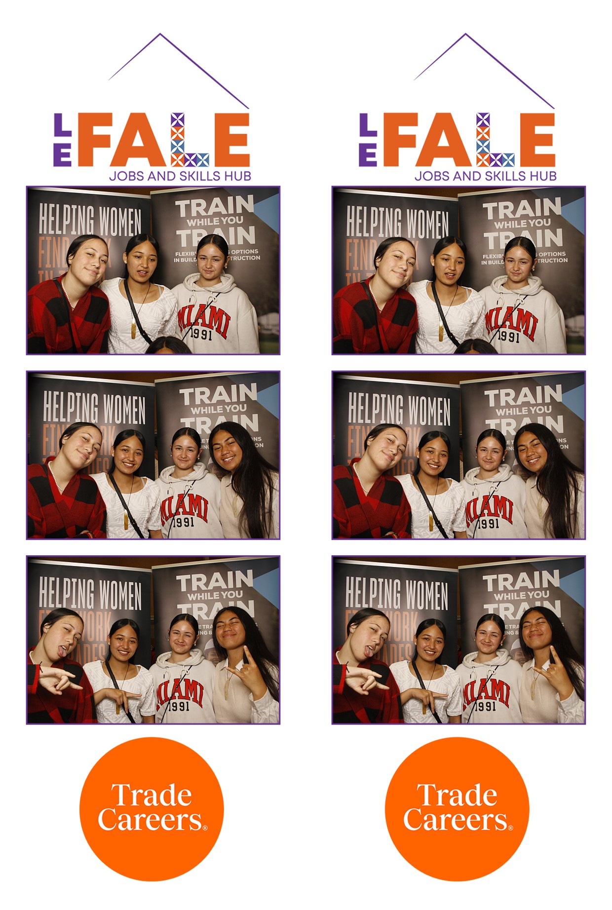 LA FALE - Jobs & Skills Expo 2022 | View more photos from the event at wgtngallery.classicphotobooths.co.nz/u/wgtncpbgallery/LA-FALE-Jobs-Skills-Expo-2022