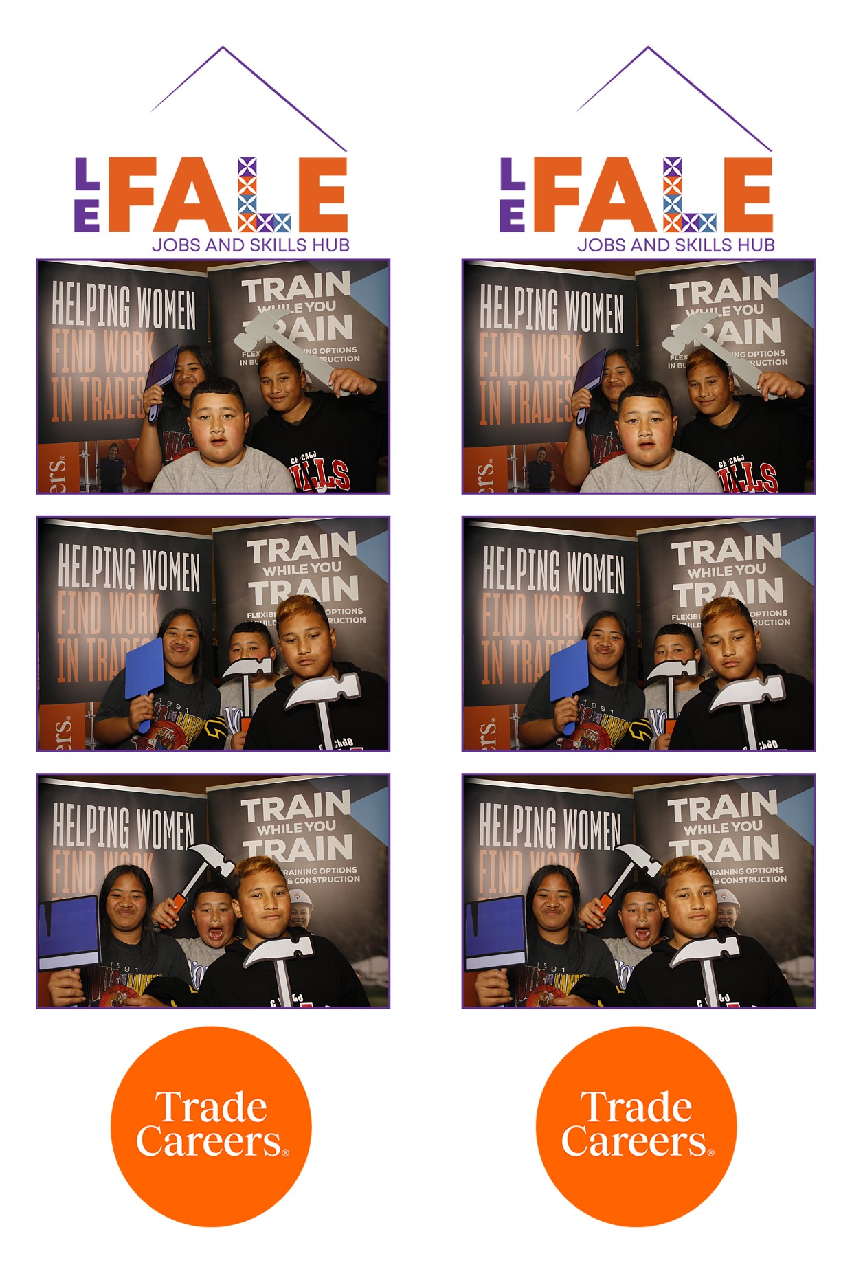 LA FALE - Jobs & Skills Expo 2022 | View more photos from the event at wgtngallery.classicphotobooths.co.nz/u/wgtncpbgallery/LA-FALE-Jobs-Skills-Expo-2022