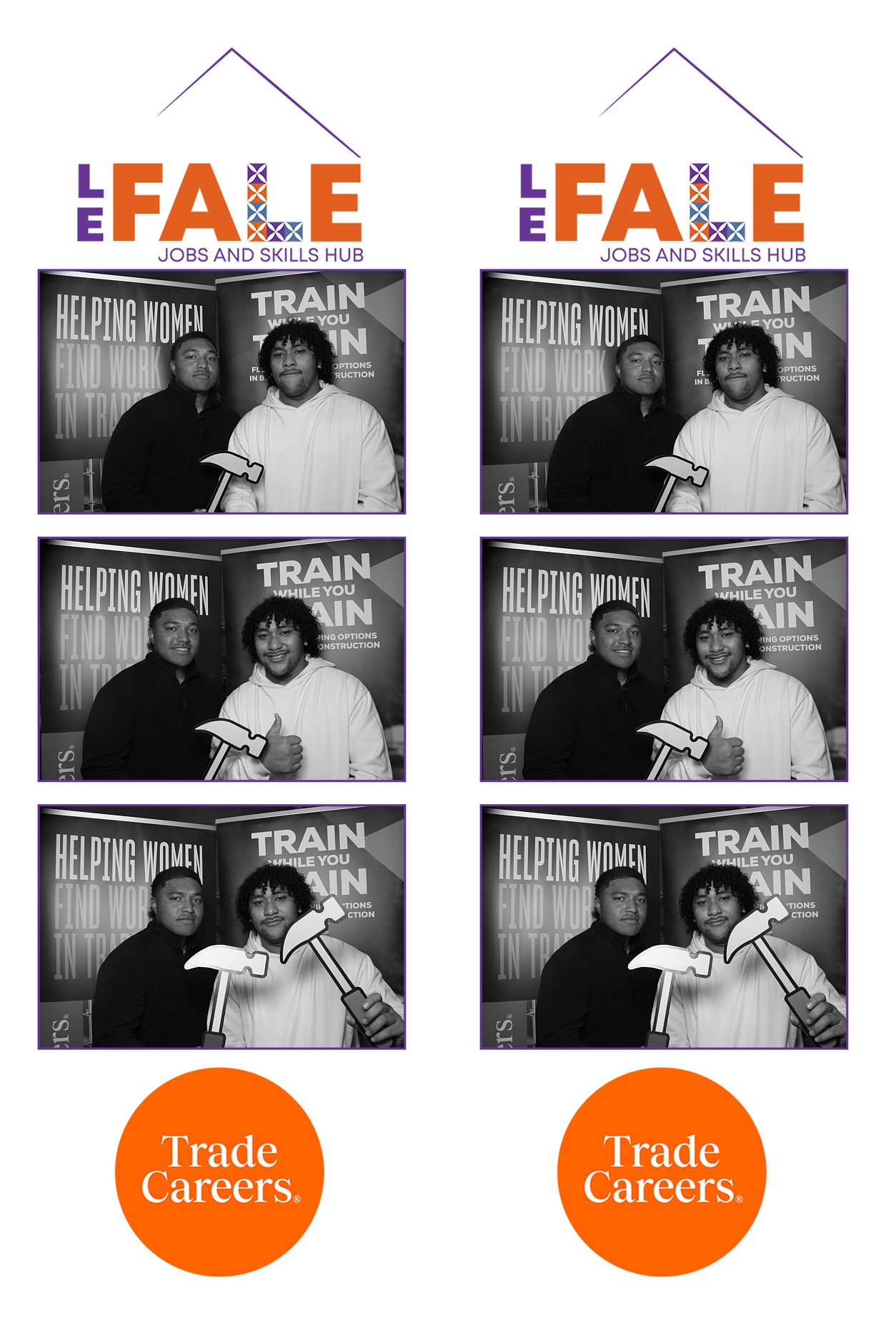 LA FALE - Jobs & Skills Expo 2022 | View more photos from the event at wgtngallery.classicphotobooths.co.nz/u/wgtncpbgallery/LA-FALE-Jobs-Skills-Expo-2022