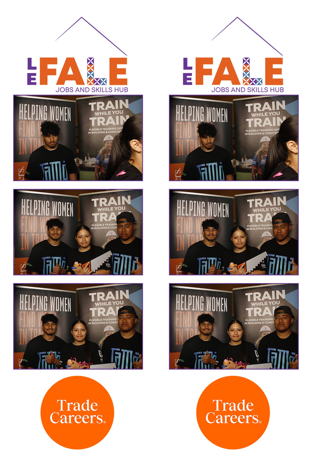 LA FALE - Jobs & Skills Expo 2022 | View more photos from the event at wgtngallery.classicphotobooths.co.nz/u/wgtncpbgallery/LA-FALE-Jobs-Skills-Expo-2022