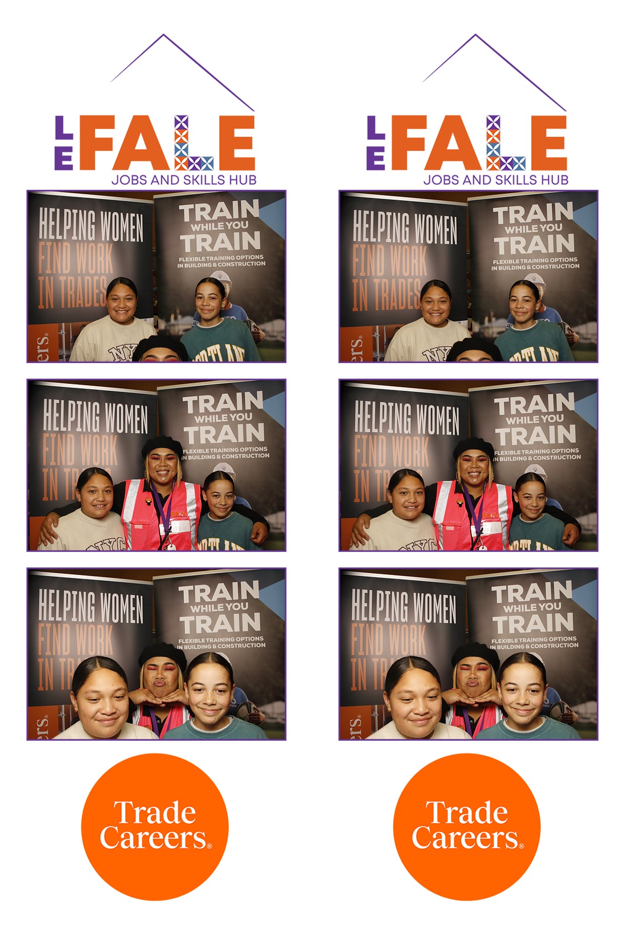 LA FALE - Jobs & Skills Expo 2022 | View more photos from the event at wgtngallery.classicphotobooths.co.nz/u/wgtncpbgallery/LA-FALE-Jobs-Skills-Expo-2022