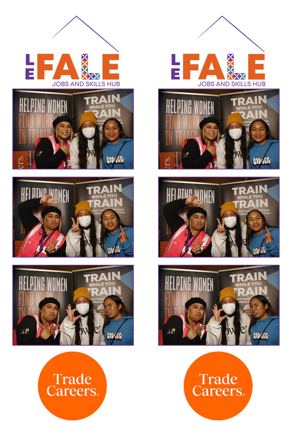 LA FALE - Jobs & Skills Expo 2022 | View more photos from the event at wgtngallery.classicphotobooths.co.nz/u/wgtncpbgallery/LA-FALE-Jobs-Skills-Expo-2022