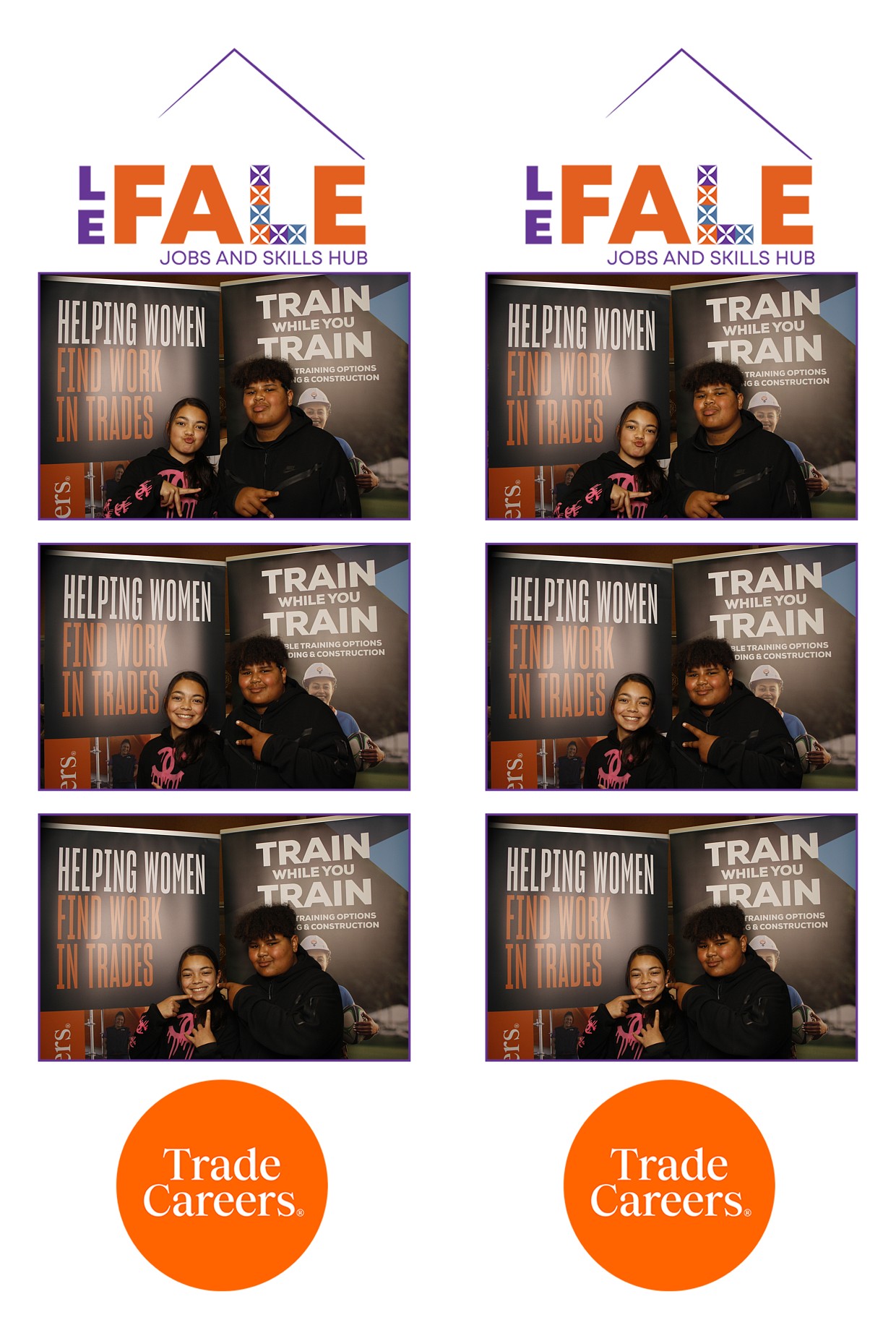 LA FALE - Jobs & Skills Expo 2022 | View more photos from the event at wgtngallery.classicphotobooths.co.nz/u/wgtncpbgallery/LA-FALE-Jobs-Skills-Expo-2022