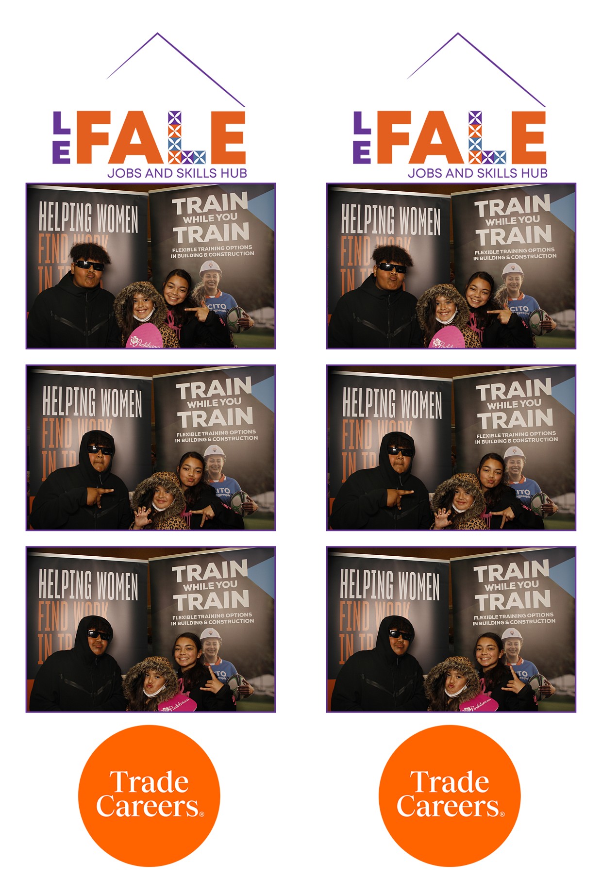 LA FALE - Jobs & Skills Expo 2022 | View more photos from the event at wgtngallery.classicphotobooths.co.nz/u/wgtncpbgallery/LA-FALE-Jobs-Skills-Expo-2022