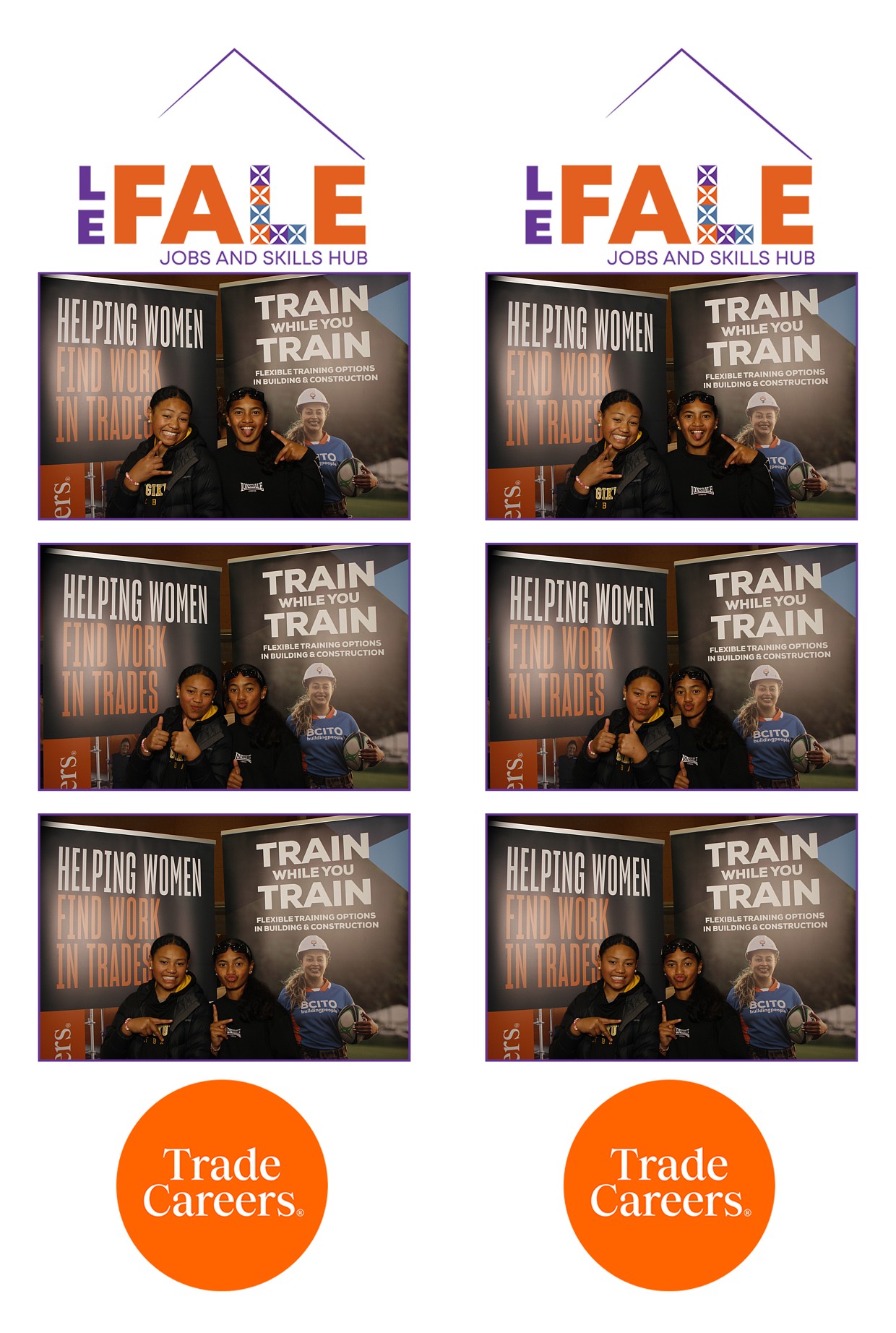 LA FALE - Jobs & Skills Expo 2022 | View more photos from the event at wgtngallery.classicphotobooths.co.nz/u/wgtncpbgallery/LA-FALE-Jobs-Skills-Expo-2022