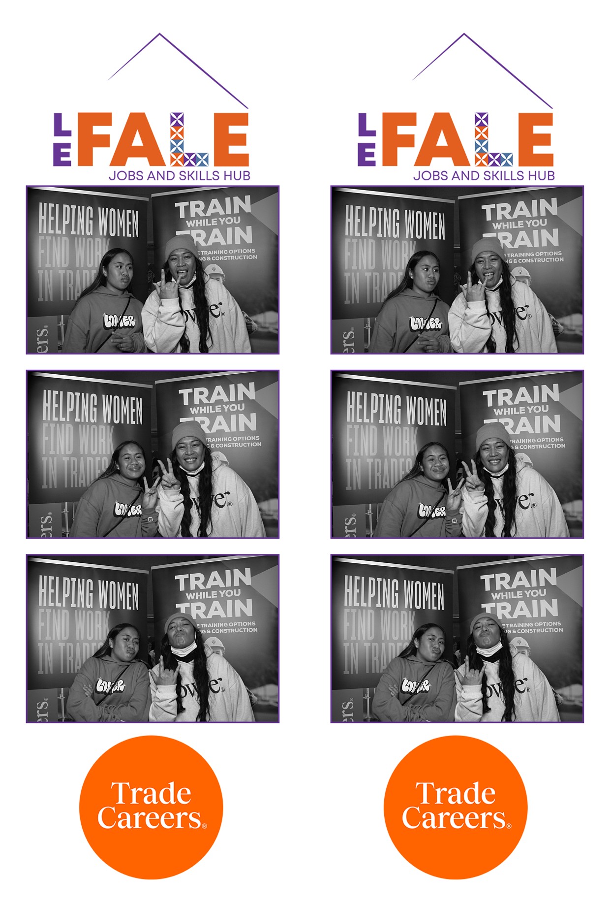 LA FALE - Jobs & Skills Expo 2022 | View more photos from the event at wgtngallery.classicphotobooths.co.nz/u/wgtncpbgallery/LA-FALE-Jobs-Skills-Expo-2022