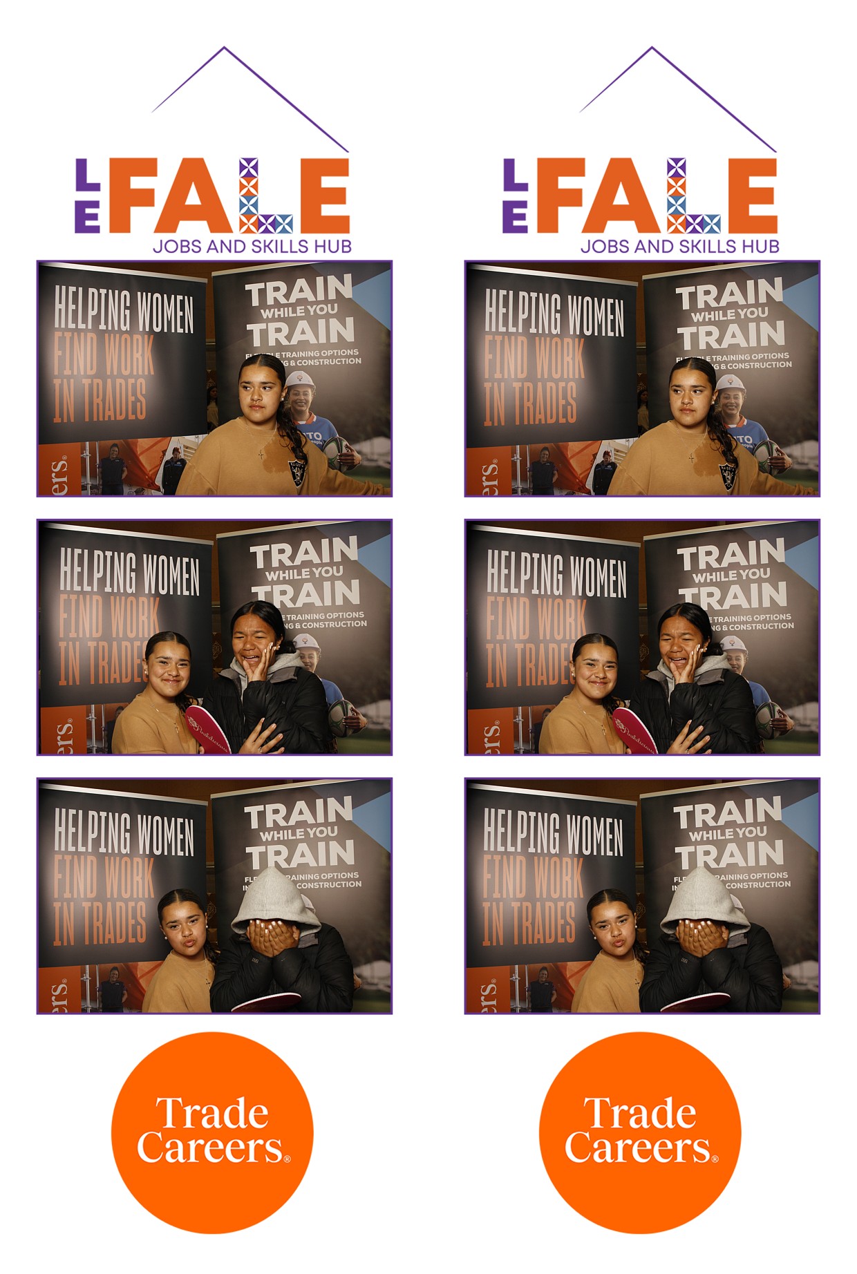 LA FALE - Jobs & Skills Expo 2022 | View more photos from the event at wgtngallery.classicphotobooths.co.nz/u/wgtncpbgallery/LA-FALE-Jobs-Skills-Expo-2022